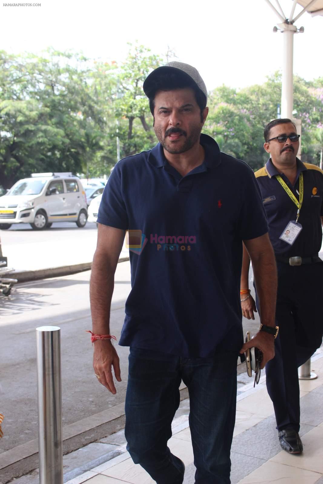 Anil Kapoor snapped at Mumbai Airport on 2nd May 2015