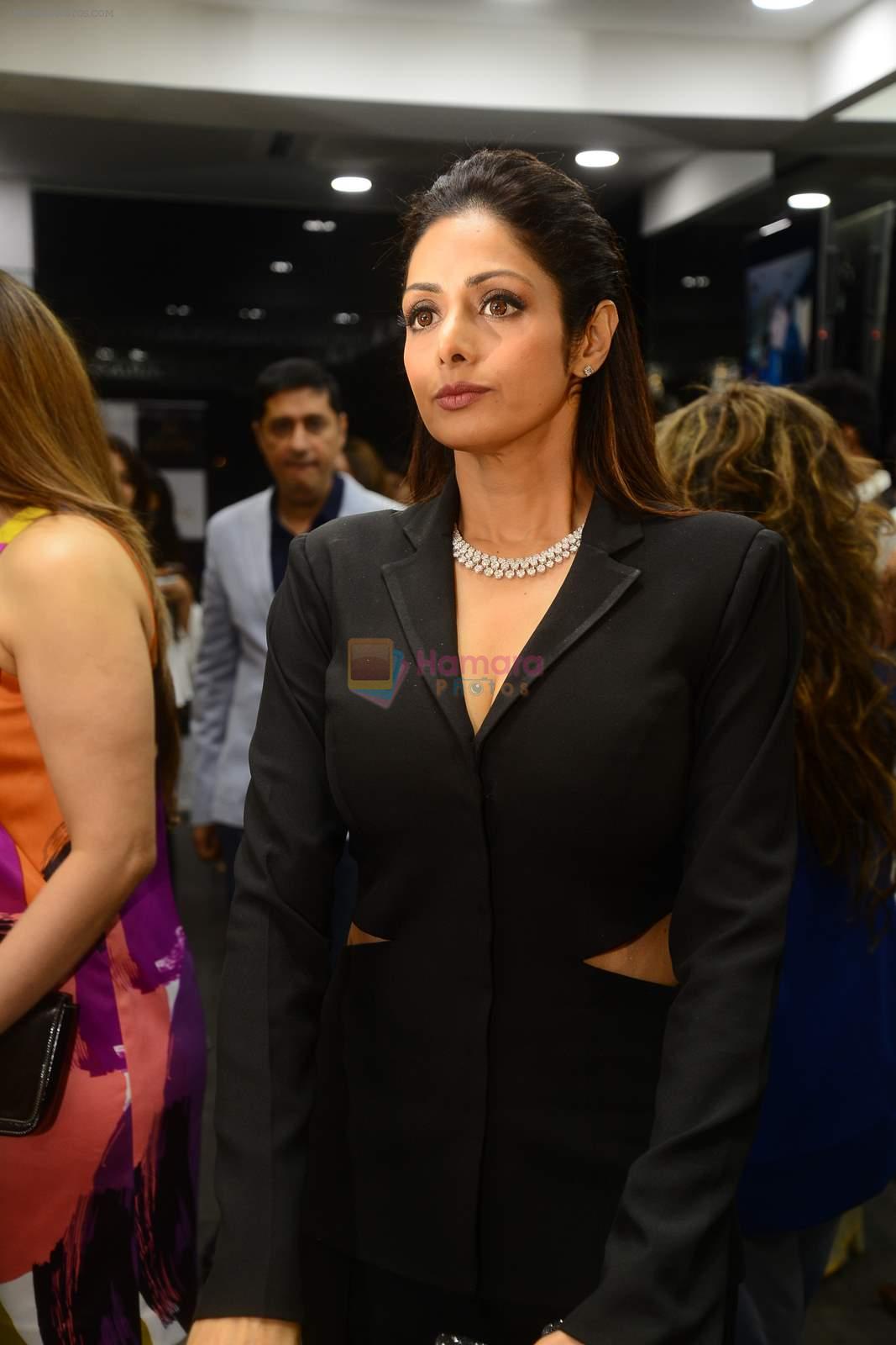 Sridevi at Shaina NC's collection launch for Gehna in Mumbai on 6th May 2015
