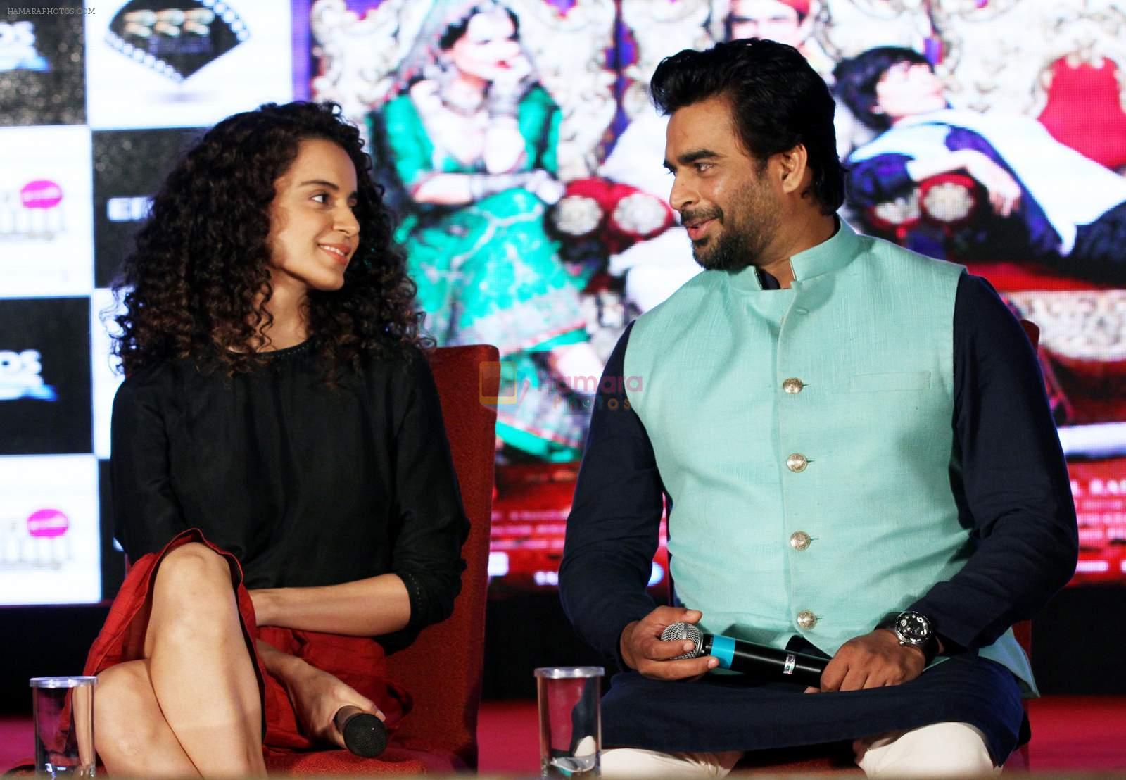 Kangana Ranaut, Madhavan promotes Tanu Weds Manu 2 in Kolkata on 7th May 2015