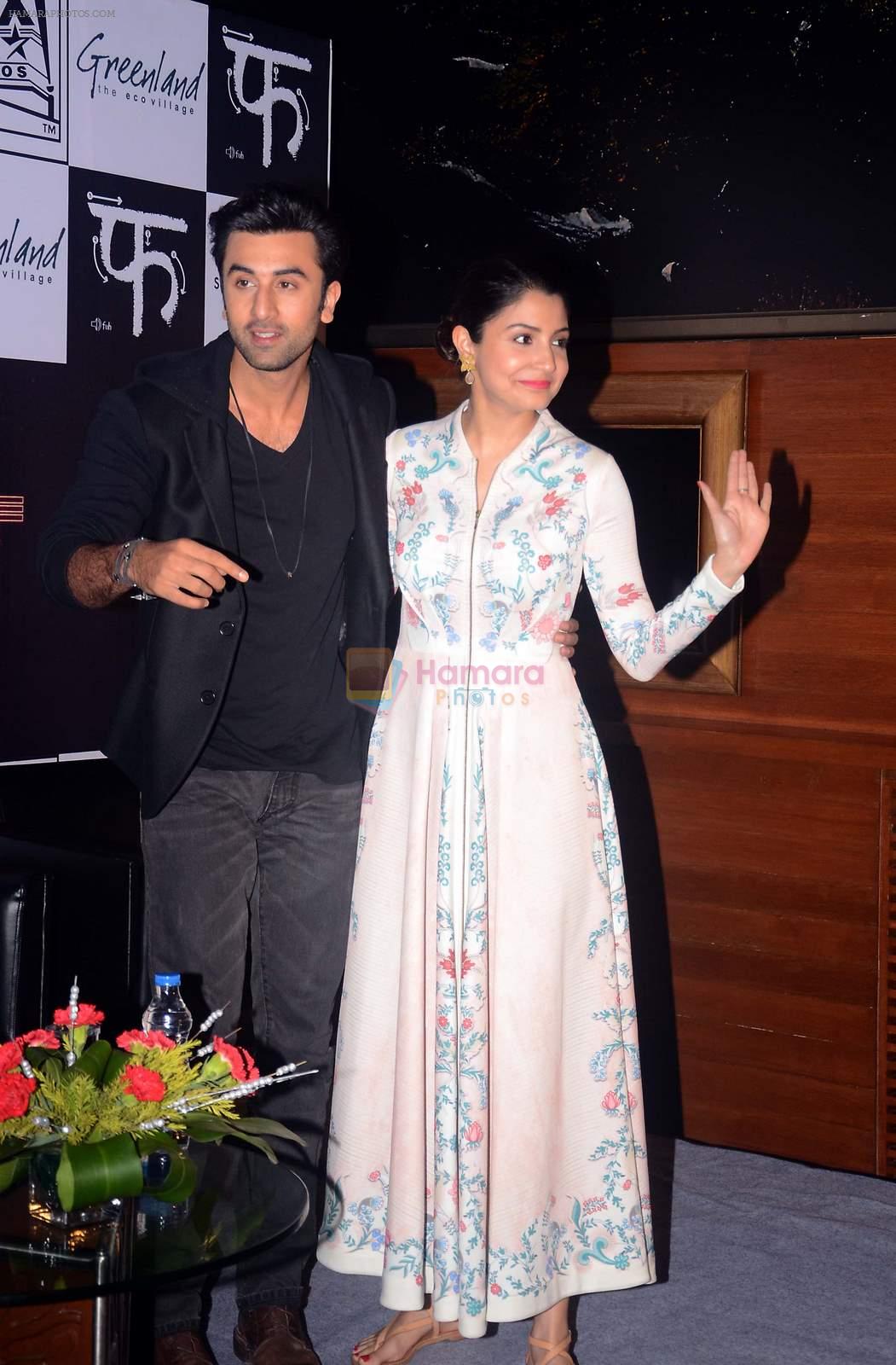 Ranbir Kapoor, Anushka Sharma in Kolkata on 8th May 2015