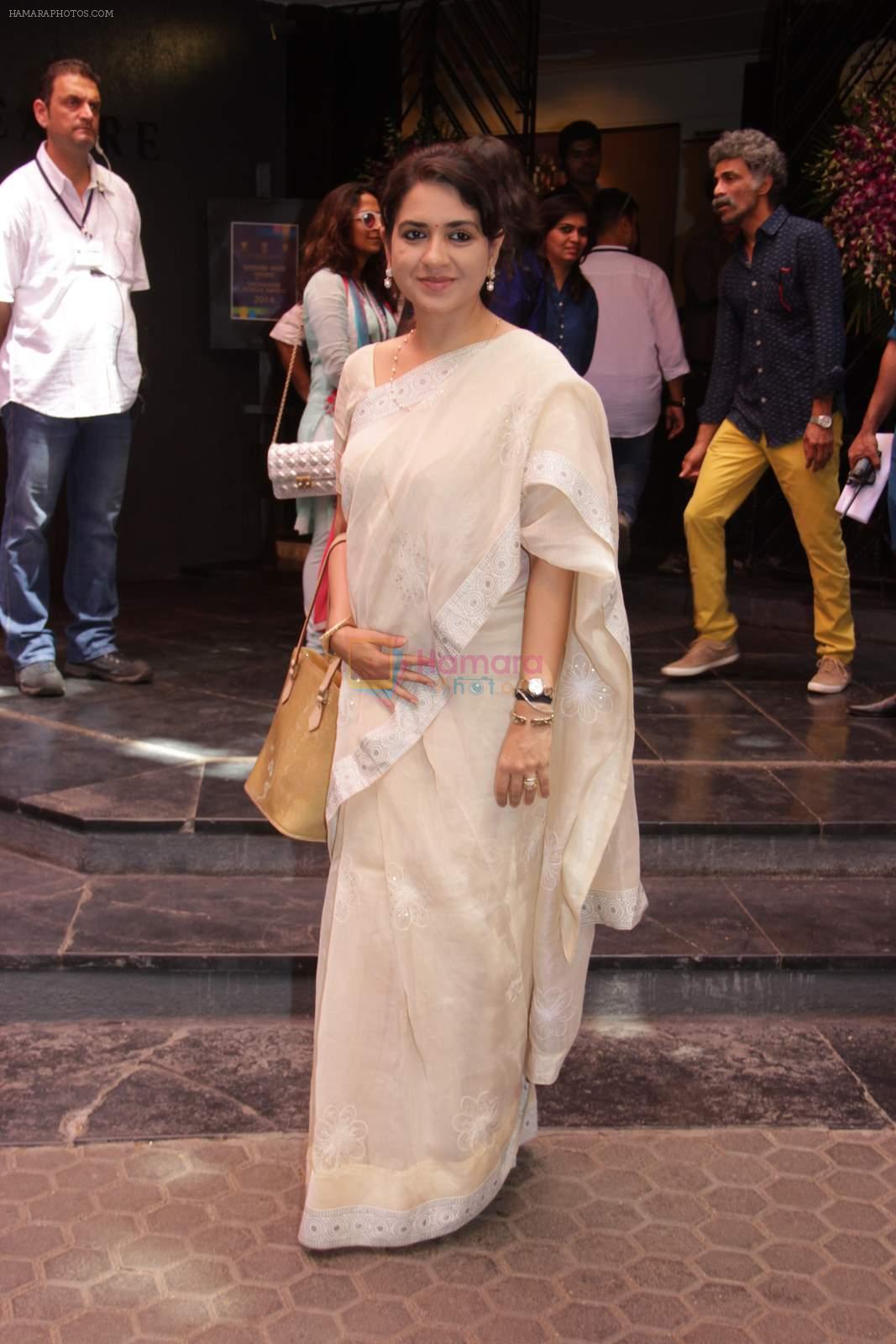 Shaina NC at Shashi Kapoor felicitation at Prithvi theatre in Mumbai on 10th May 2015