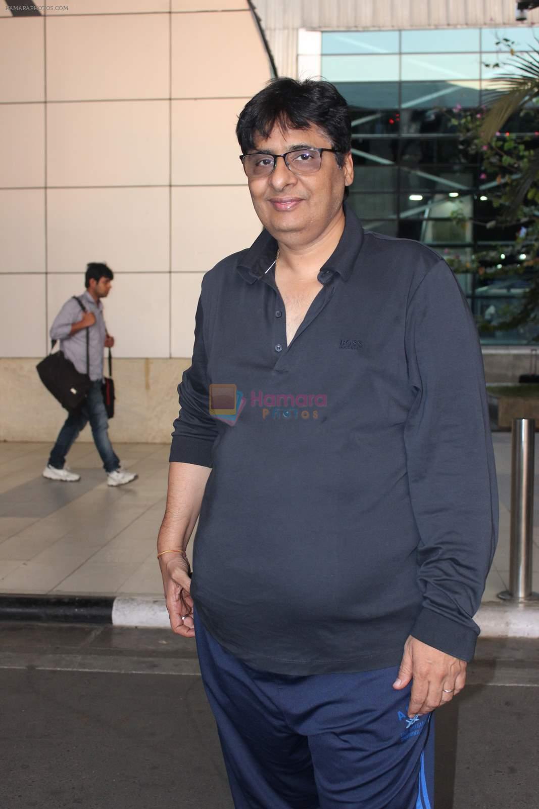 Vashu Bhagnani snapped at airport on 10th May 2015