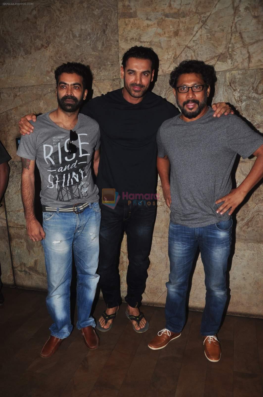 John Abraham with Shoojit Sircar in Lightbox on 12th May 2015