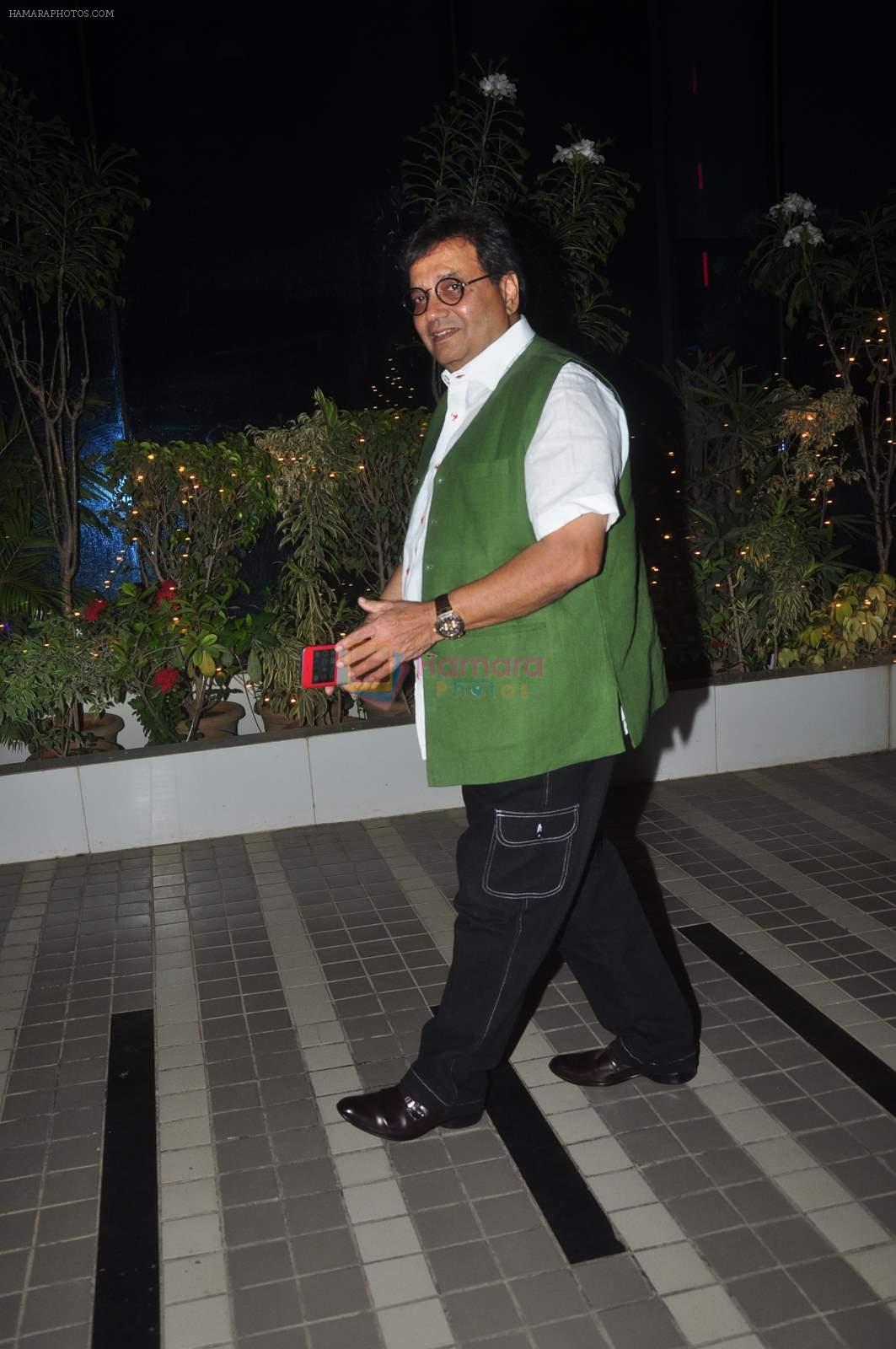 Subhash Ghai at Mary Kom success bash in Andheri, Mumbai on 12th May 2015