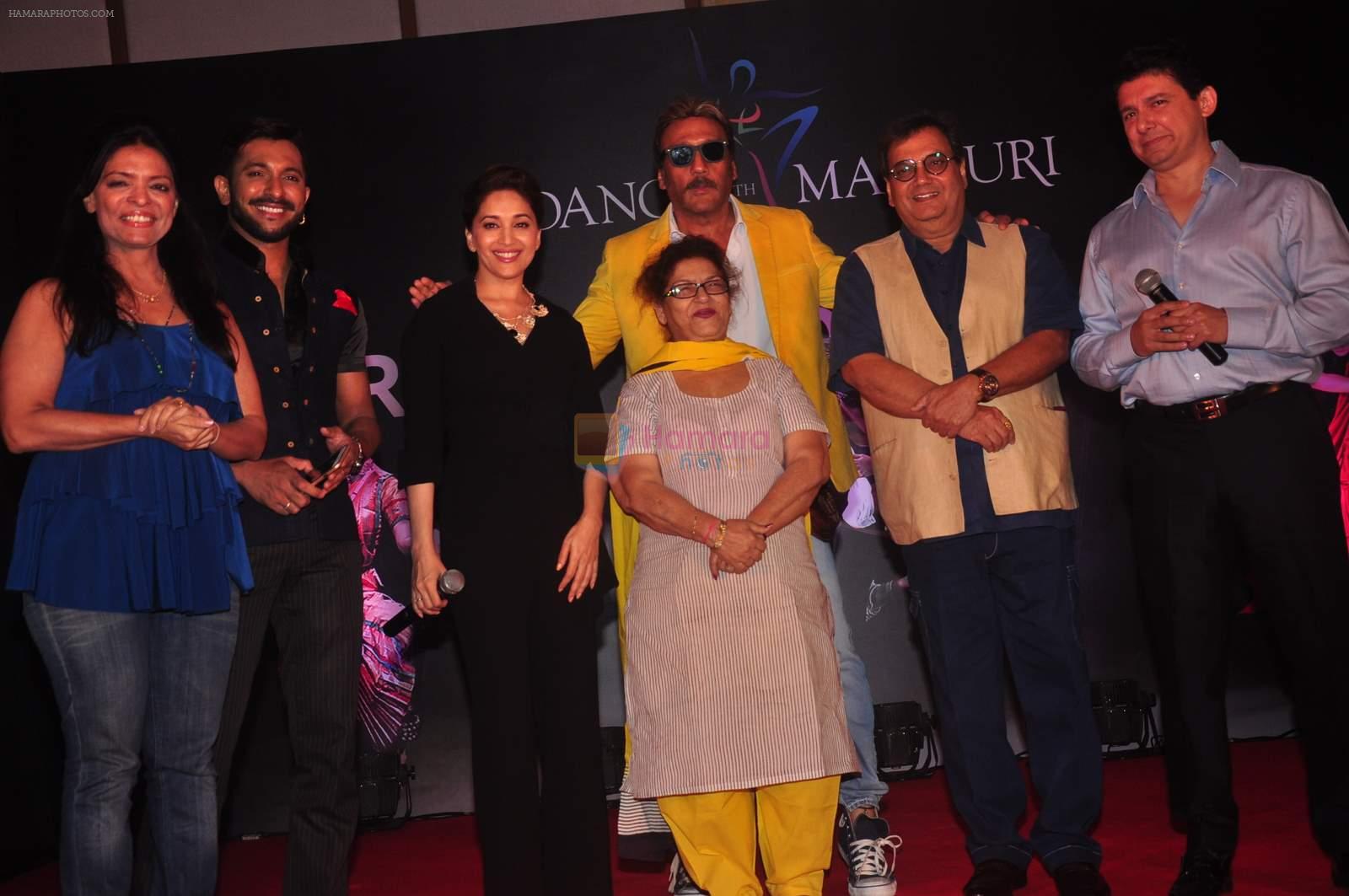 Madhuri Dixit, Saroj Khan, Shriram Nene, Subhash Ghai, Terence Lewis at Dance with Madhuri in The Club on 13th May 2015
