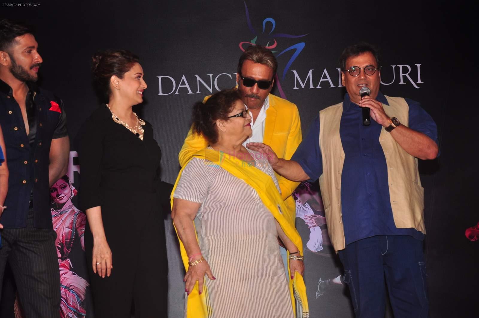 Madhuri Dixit, Saroj Khan, Shriram Nene, Subhash Ghai, Terence Lewis at Dance with Madhuri in The Club on 13th May 2015