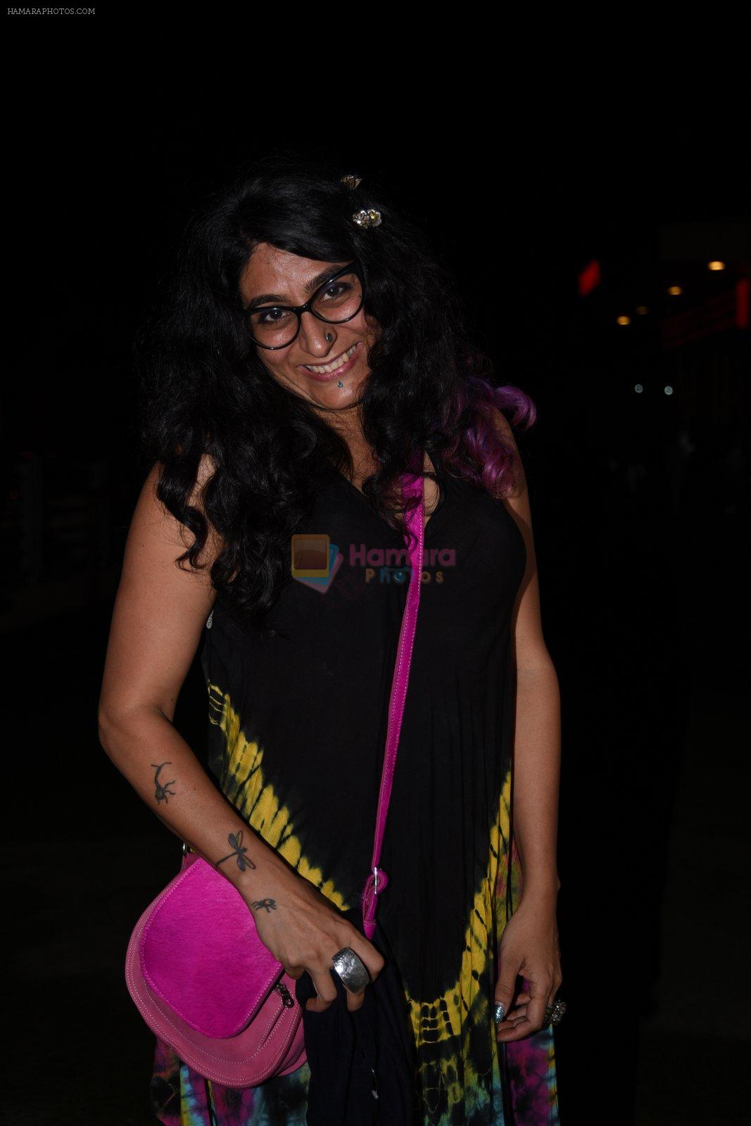 Niharika Khan snapped at Bombay Velvet Screening on 14th May 2015