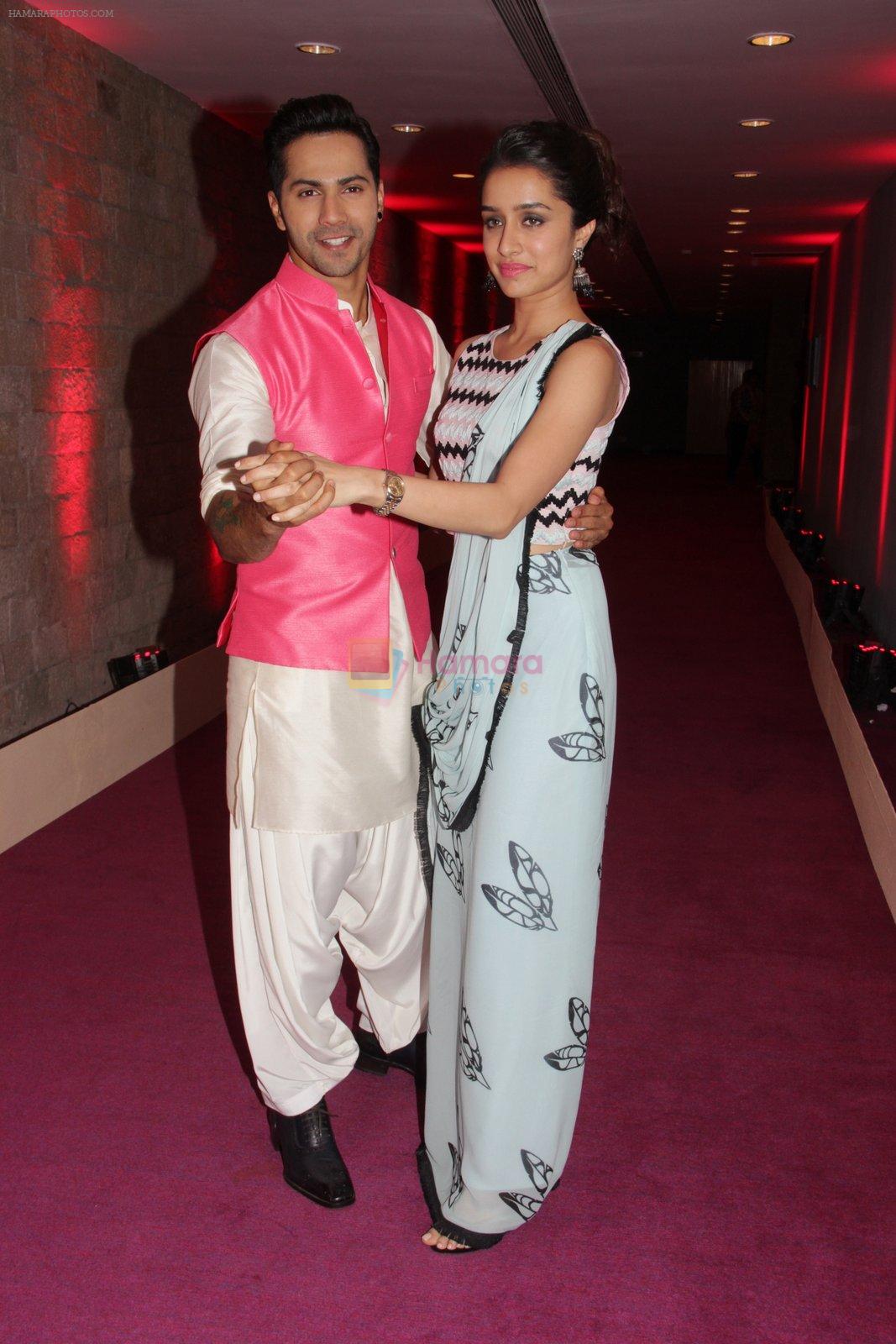 Varun Dhawan, Shraddha Kapoor at ABCD 2 media meet with Indian Idol contestants on 15th May 2015