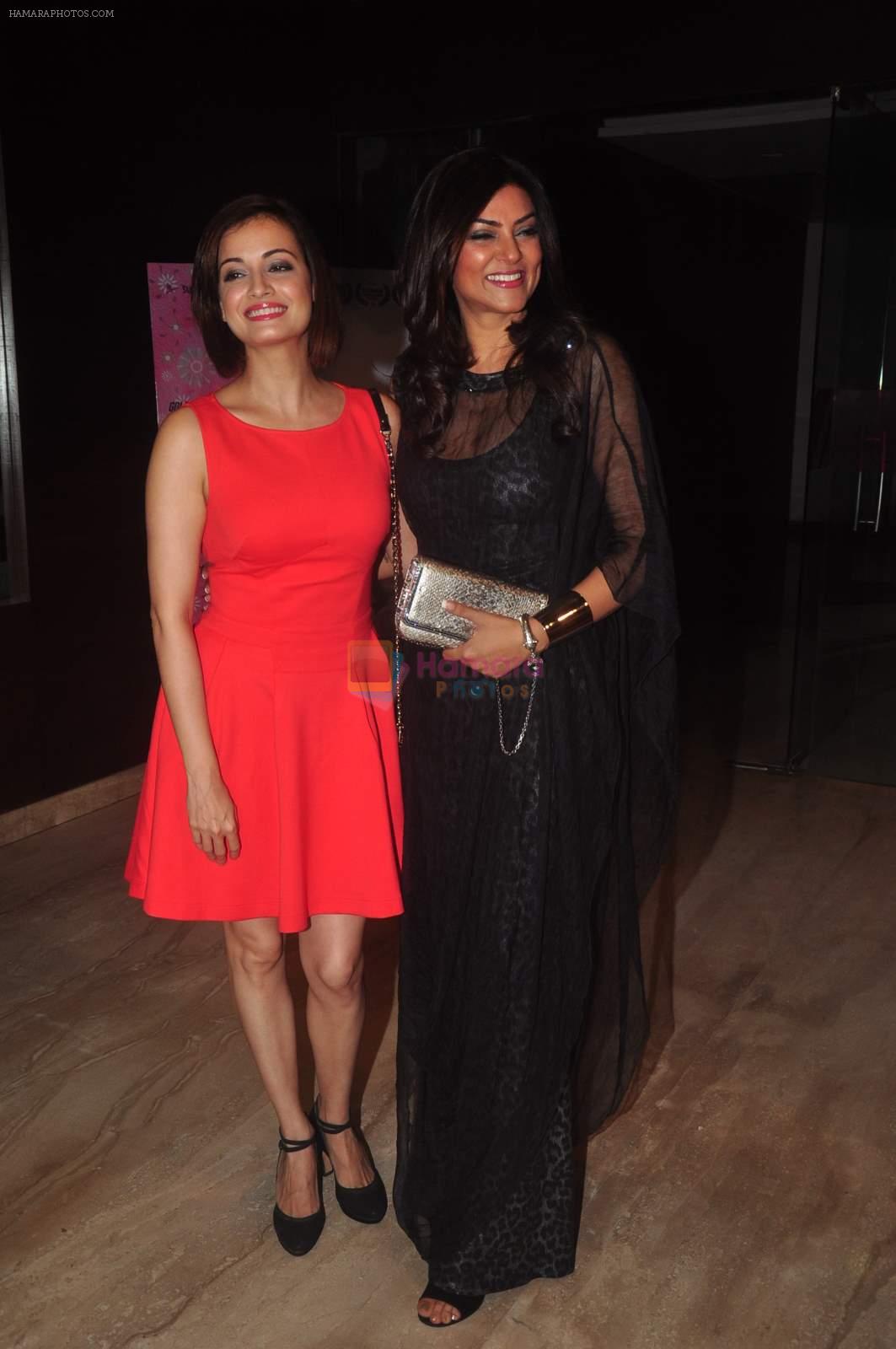 Dia Mirza, Sushmita Sen at Nirbaak film premiere in Cinemax, Mumbai on 15th May 2015