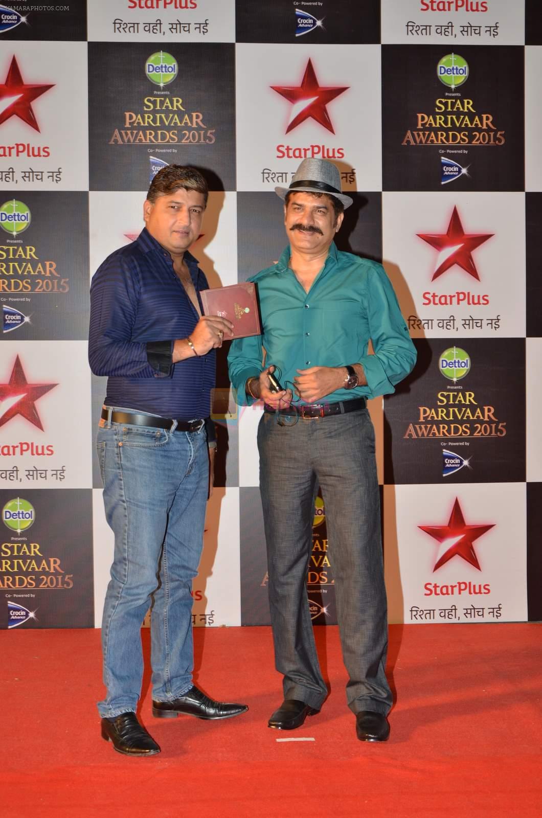 Jamnadas majethia at Star Pariwar Awards in Mumbai on 17th May 2015