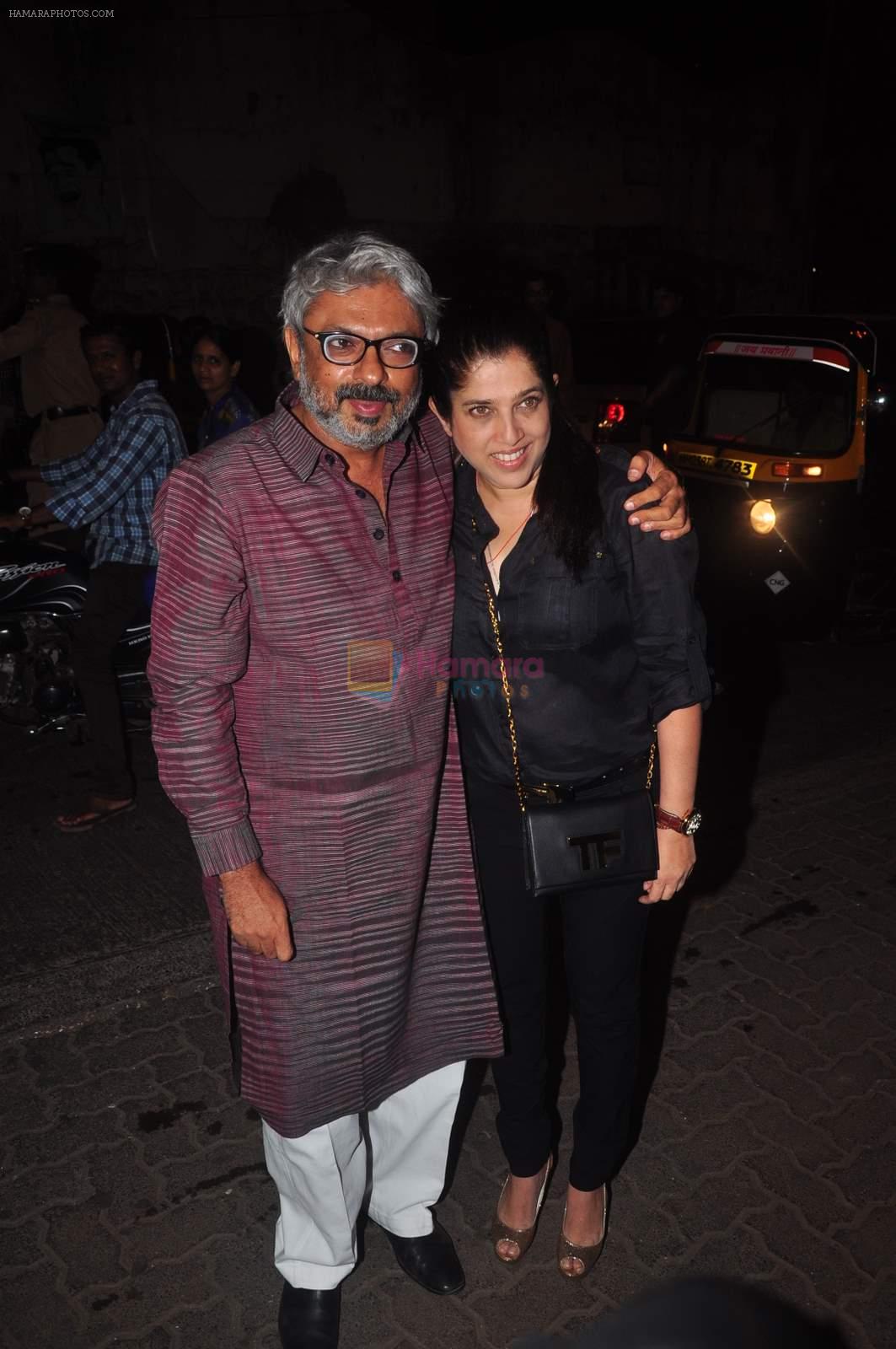Sanjay Leela Bhansali at Deepika's success bash in Mumbai on 18th May 2015