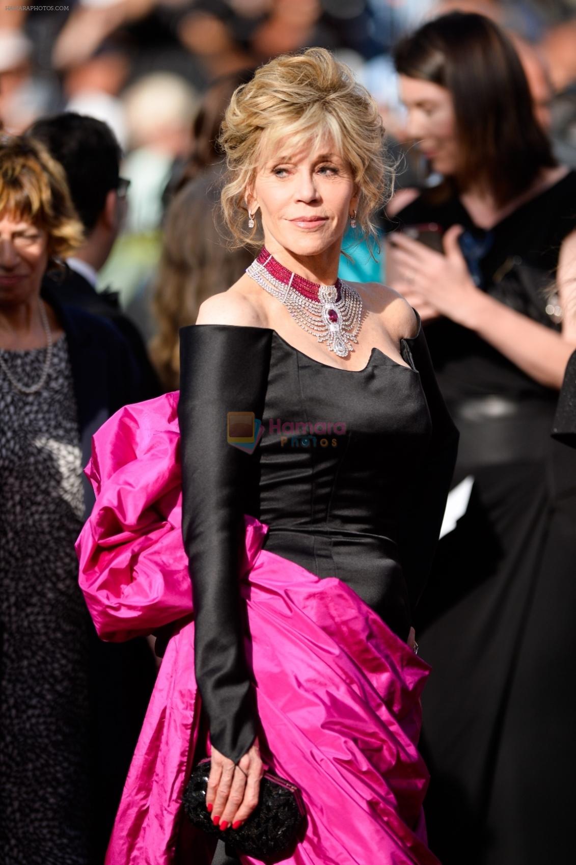 Jane Fonda on the Cannes red carpet on Day 8