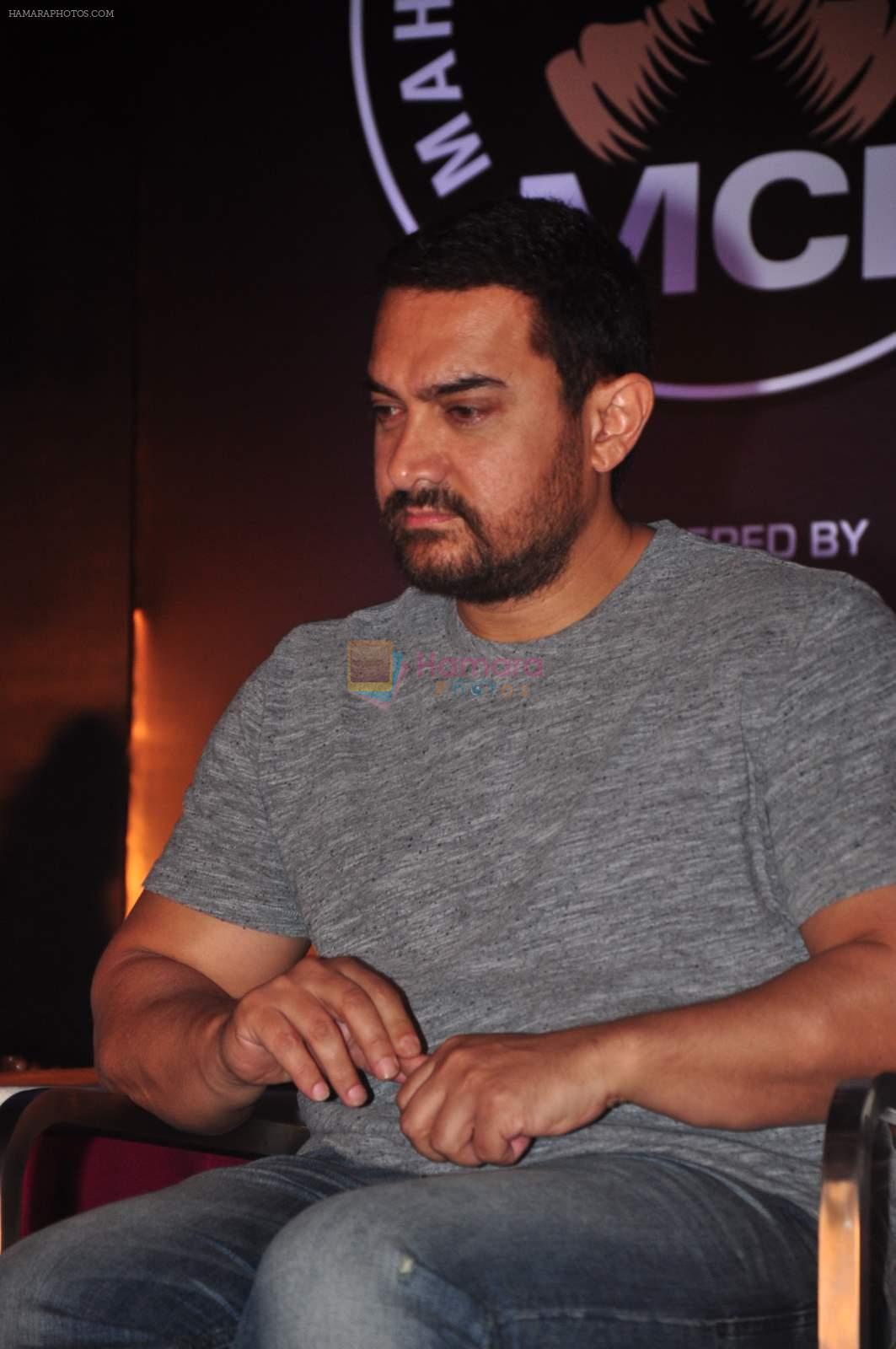 Aamir Khan at Chess tournament in Mumbai on 22nd May 2015