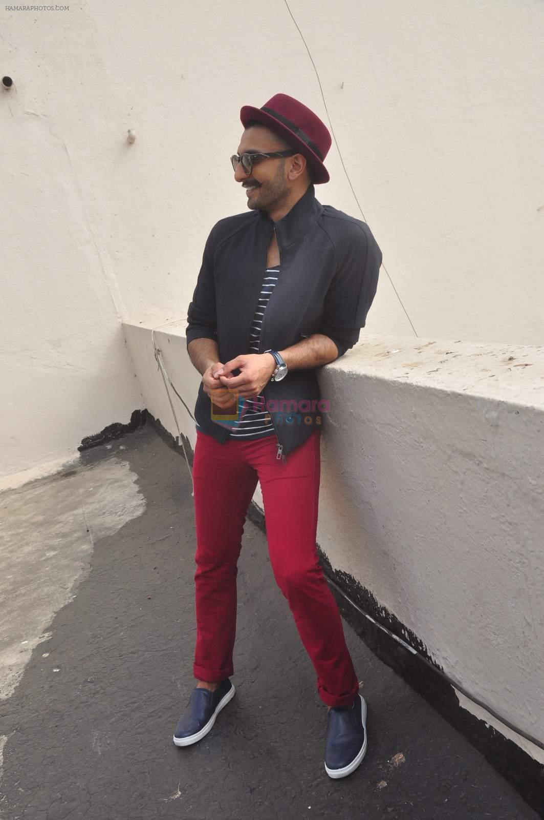Ranveer Singh interviews in Mumbai on 27th May 2015