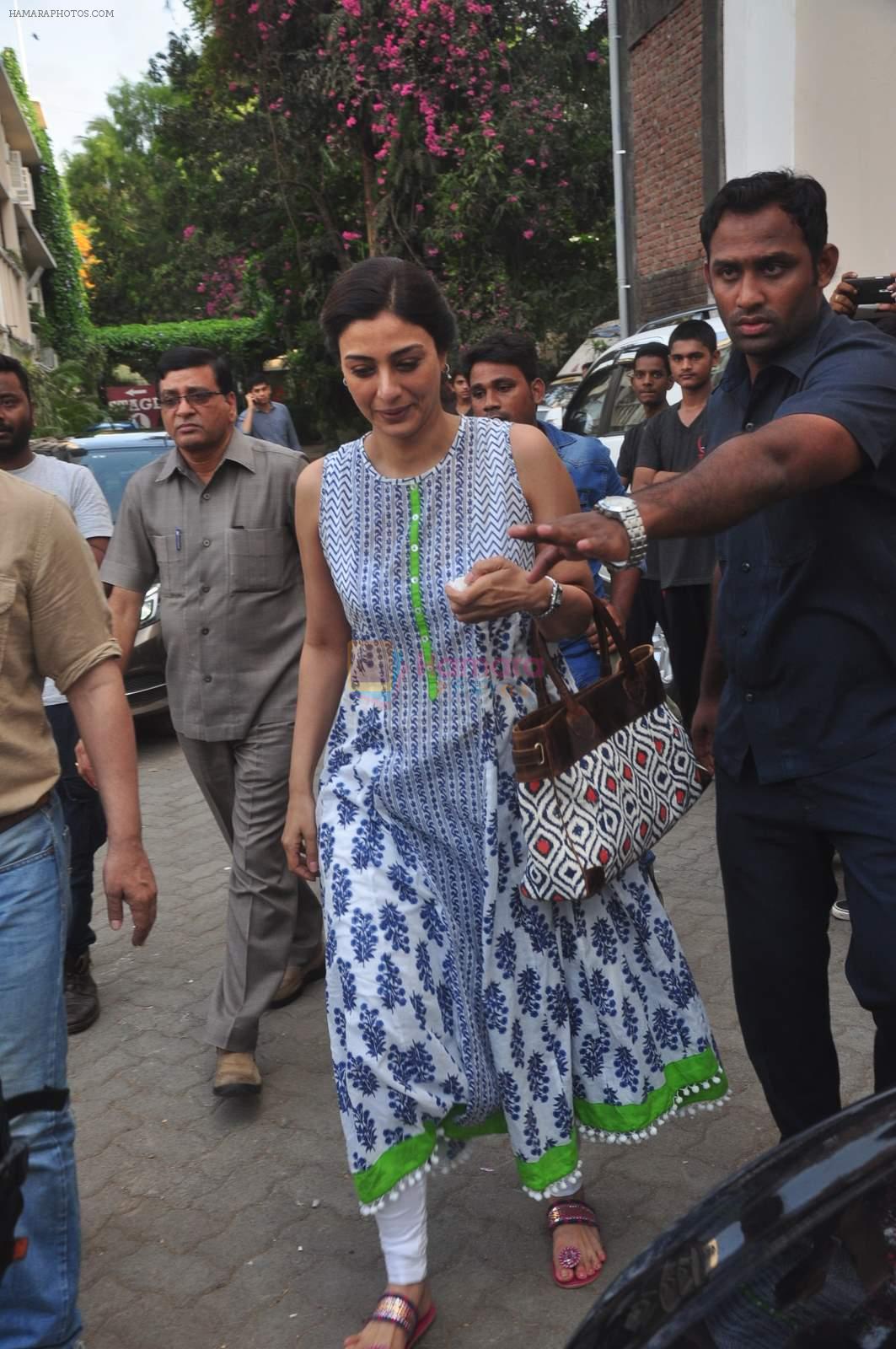 Tabu at Fitoor on location in Mumbai on 27th May 2015
