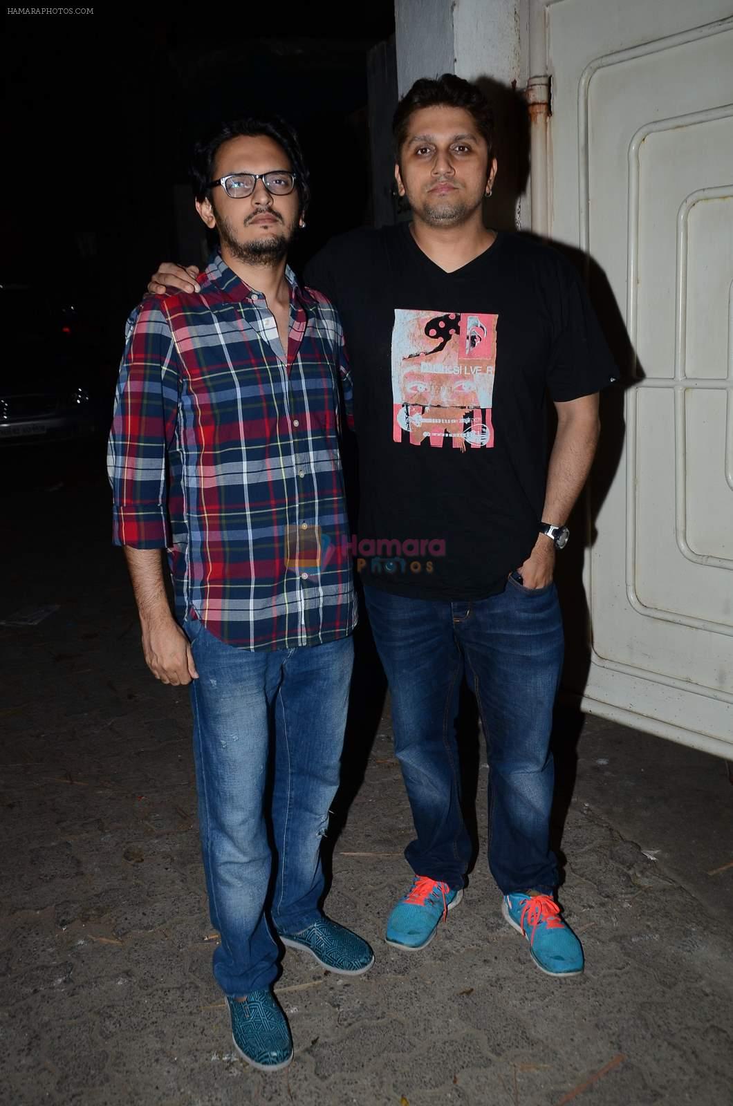 Vishesh Bhatt, Mohit Suri at Hamari Adhuri Kahani screening in Mumbai on 30th May 2015