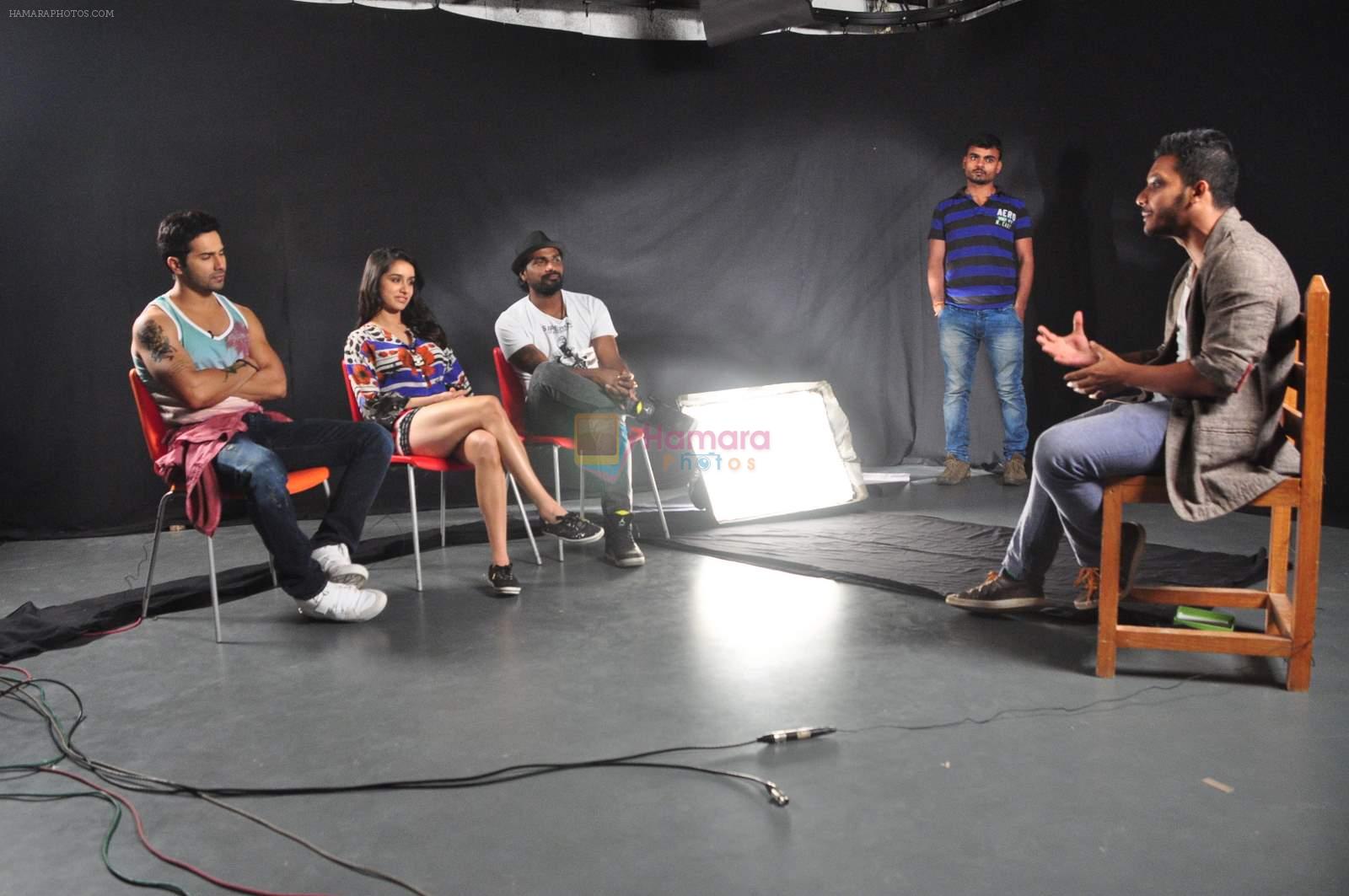 Shraddha Kapoor, Varun Dhawan,  Remo D Souza at ABCD 2 promotions in Mumbai on 1st June 2015