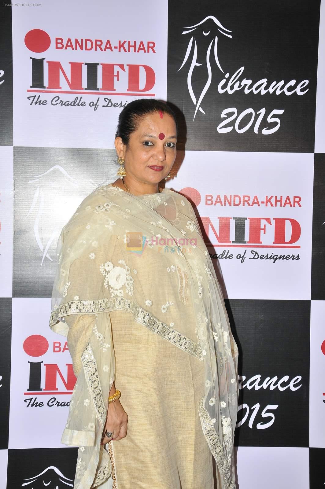 Bharat and Dorris at INIFD show in Mumbai on 1st June 2015