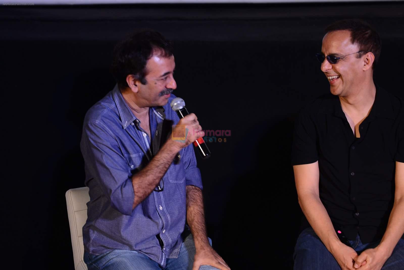 Rajkumar Hirani, Vidhu Vinod Chopra at Wazir Trailer Launch at PVR juhu on 3rd June 2015
