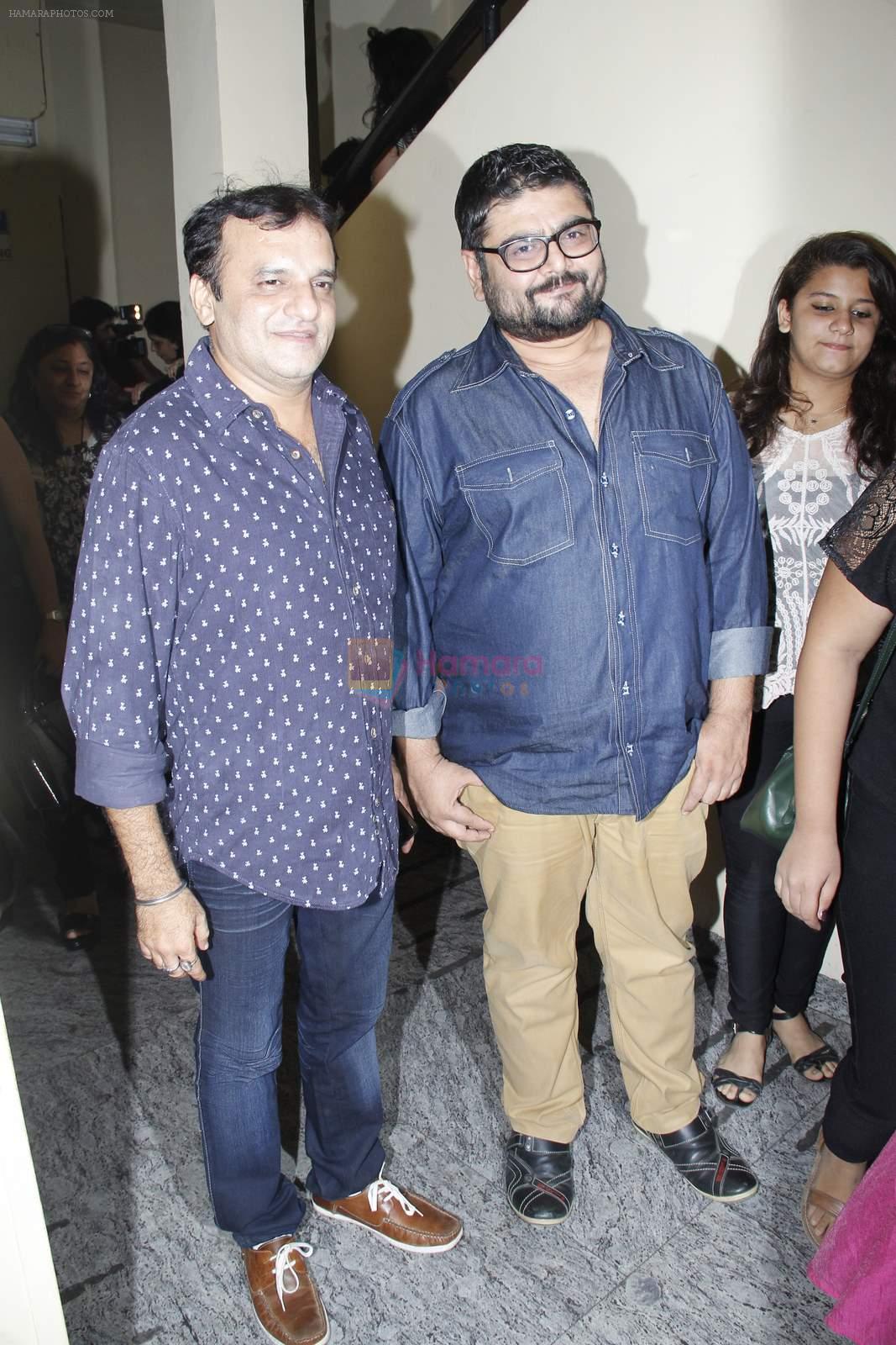 Paresh Ganatra, Deven Bhojani spotted outside PVR Juhu after watching Dil Dhadakne Do on 4th June 2015