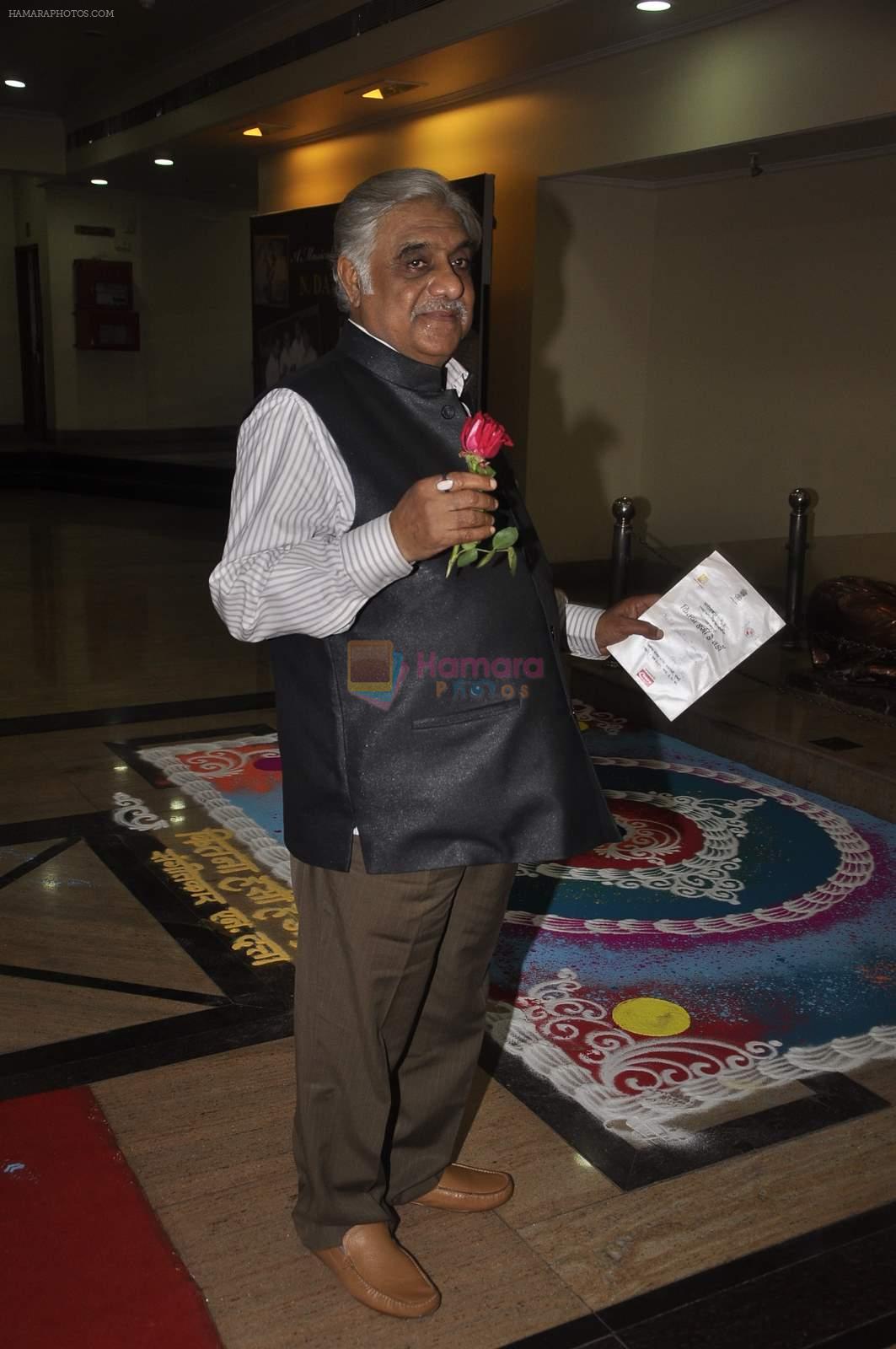 Aanjjan Srivastav at the Musical evening dedicated to legendary Music Director N Datta in Ravindra Natya Mandir on 4th June 2015