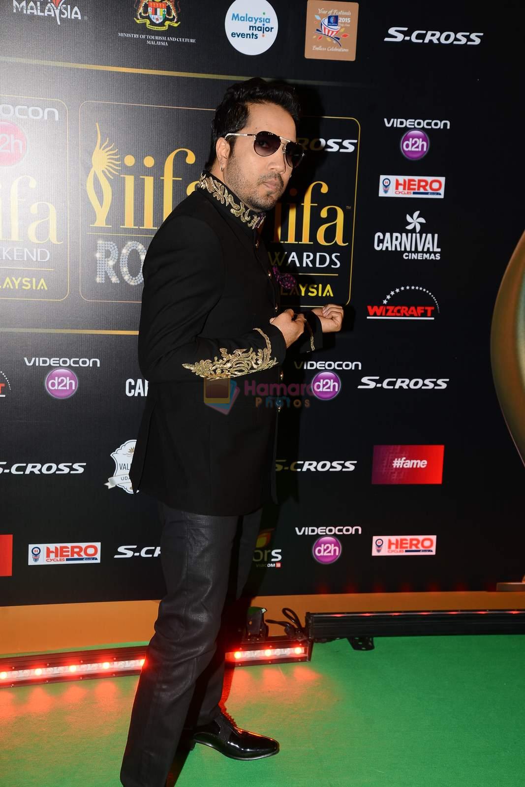 Mika Singh at IIFA Awards 2015 in Kuala Lumpur on 5th June 2015
