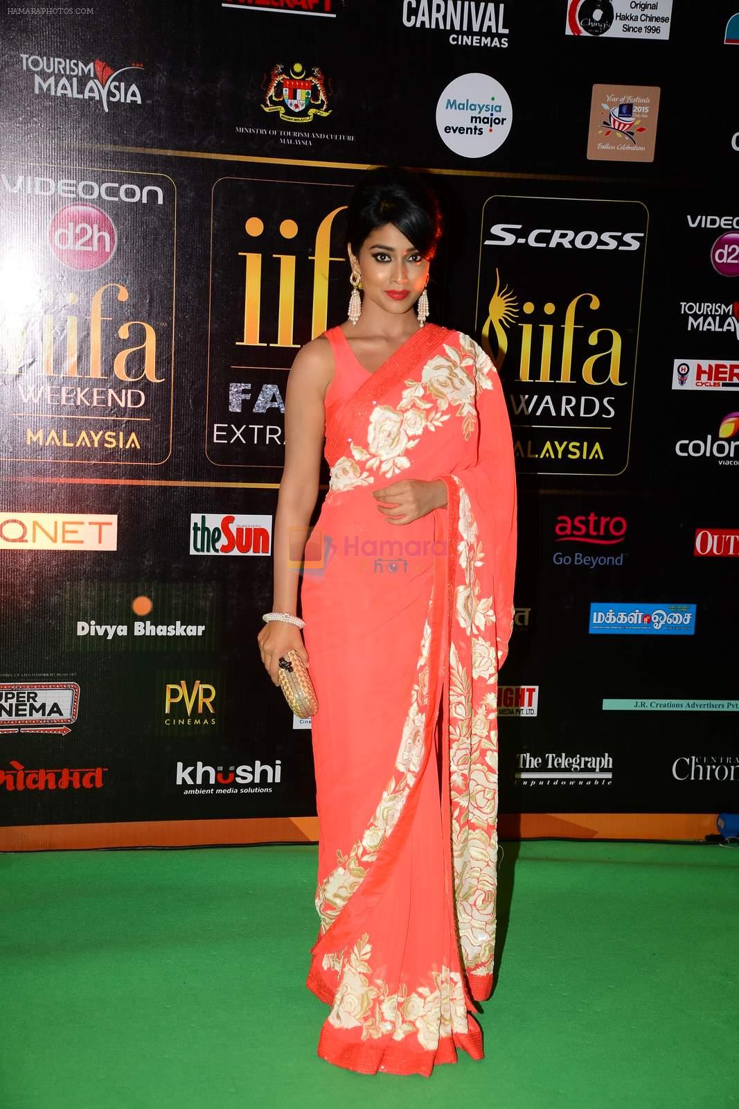 Shriya Saran at the IIFA Fashion Extravaganza on 6th June 2015