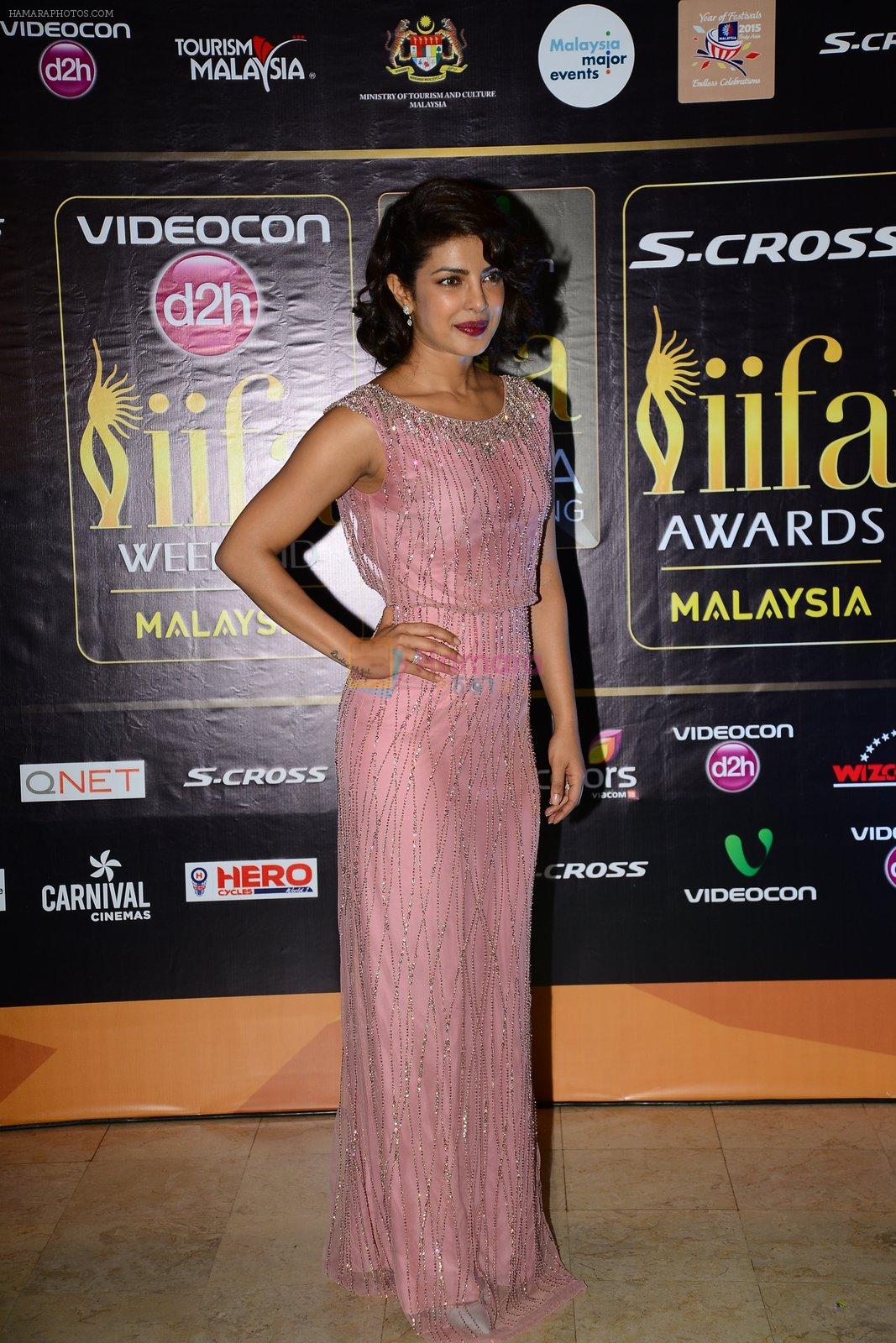 Priyanka Chopra at Dil Dhadakne Do premiere at IIFA Awards on 6th June 2015