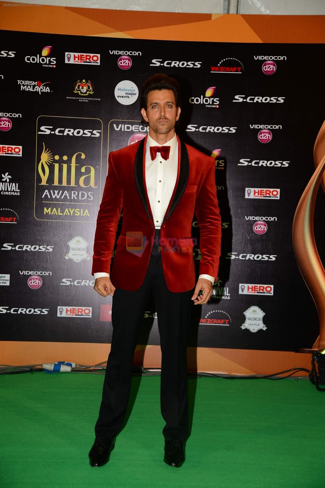Hrithik Roshan at IIFA 2015 Awards day 3 red carpet on 7th June 2015