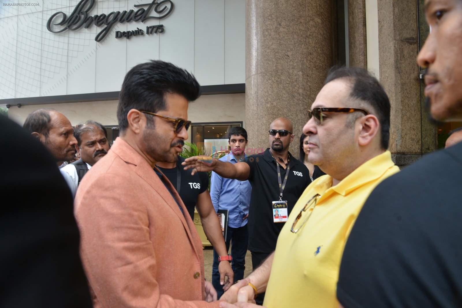 Rajiv Kapoor accidentally met Anil Kapoor after a long time at IIFA Malaysia on 11th June 2015
