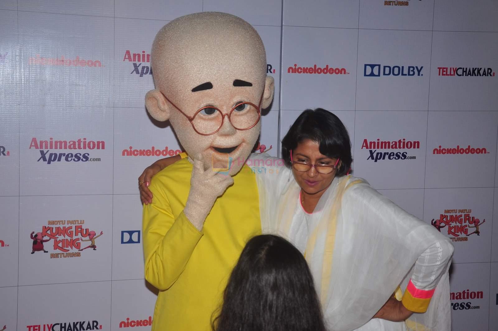 Jayaa Bhattacharrya at Motu Patlu screening for Nickelodeon in Fun Republic on 11th June 2015