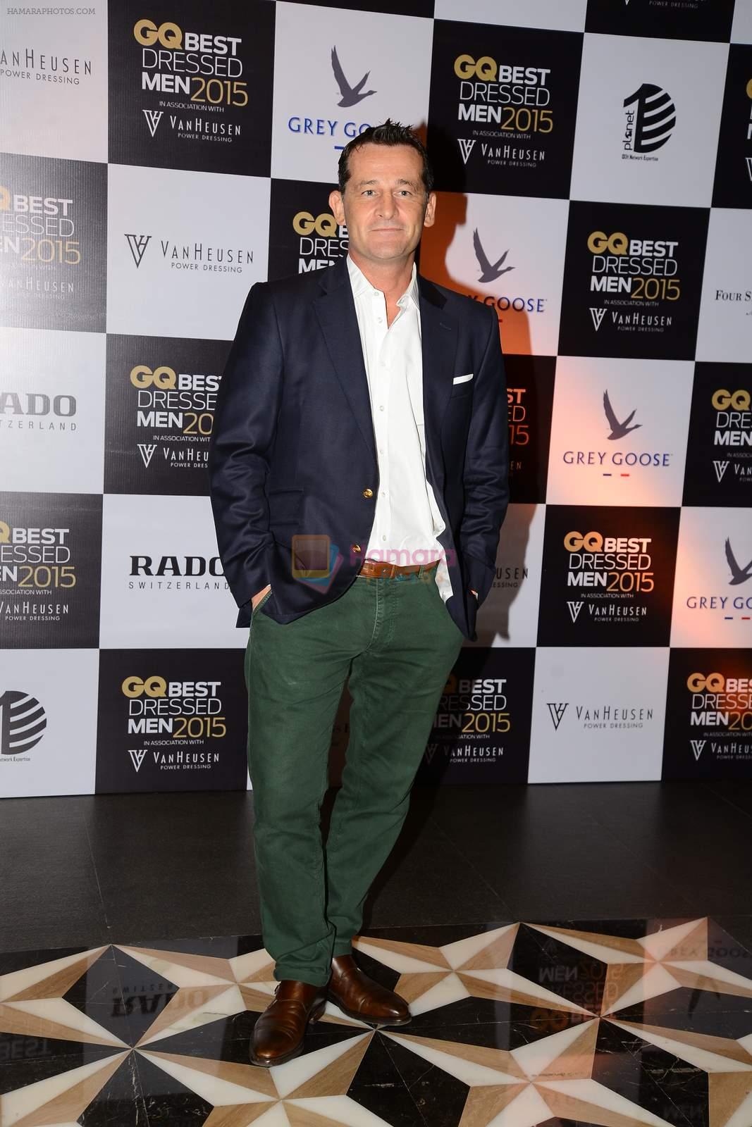 at GQ Best-Dressed Men in India 2015 in Mumbai on 12th June 2015