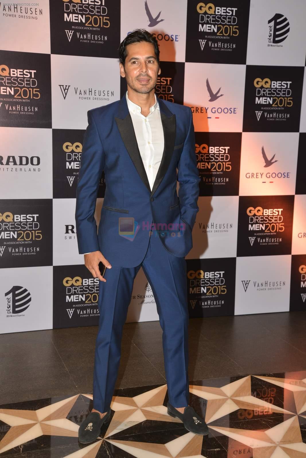 Dino morea at GQ Best-Dressed Men in India 2015 in Mumbai on 12th June 2015