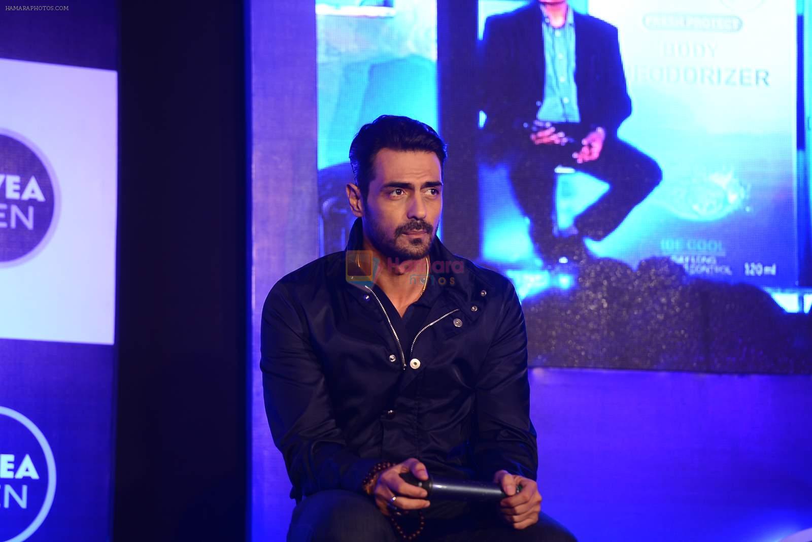 Arjun Rampal at Nivea Men Body Deodizer launch on 13th June 2015