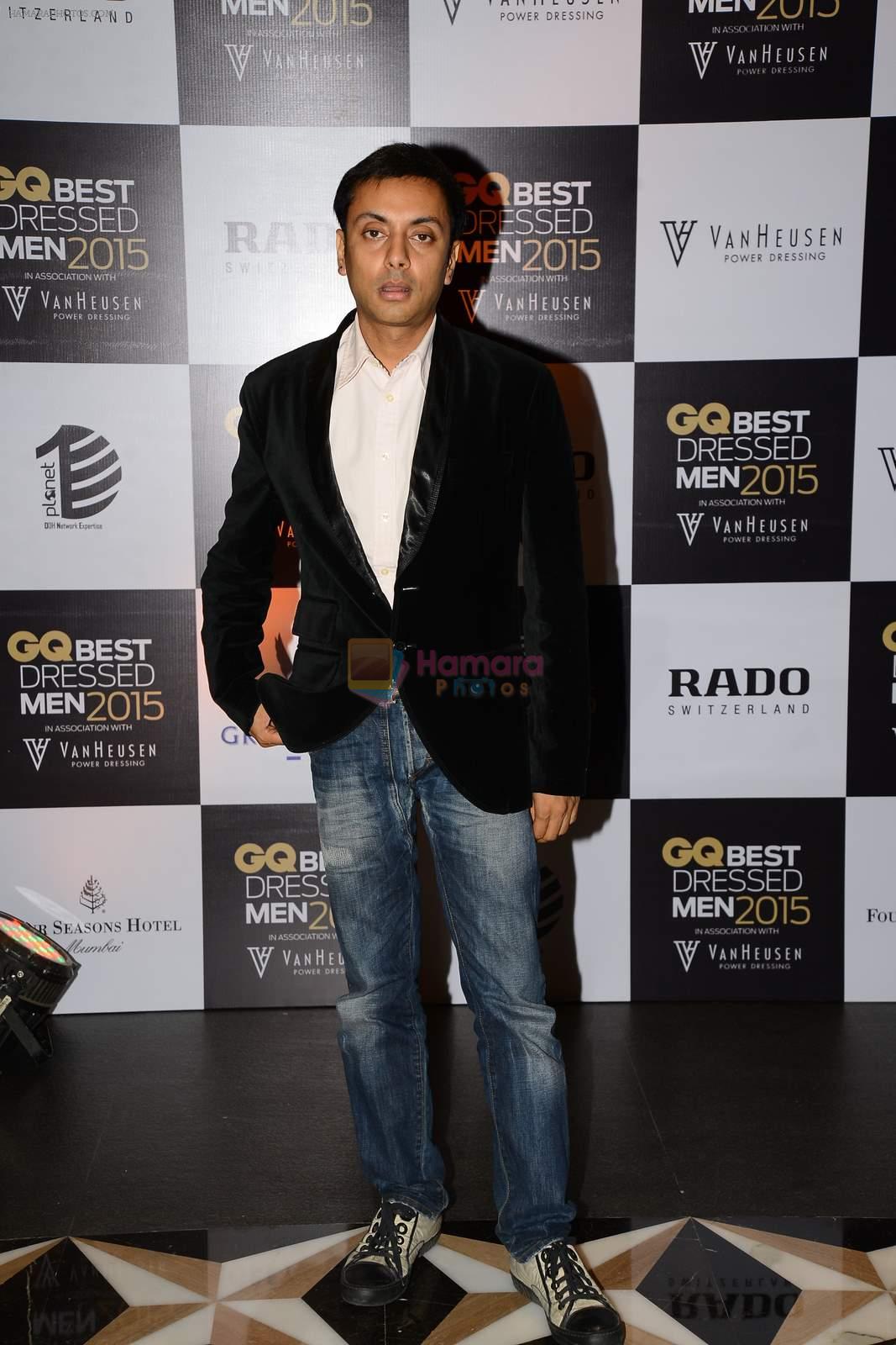 at GQ Best-Dressed Men in India 2015 in Mumbai on 12th June 2015