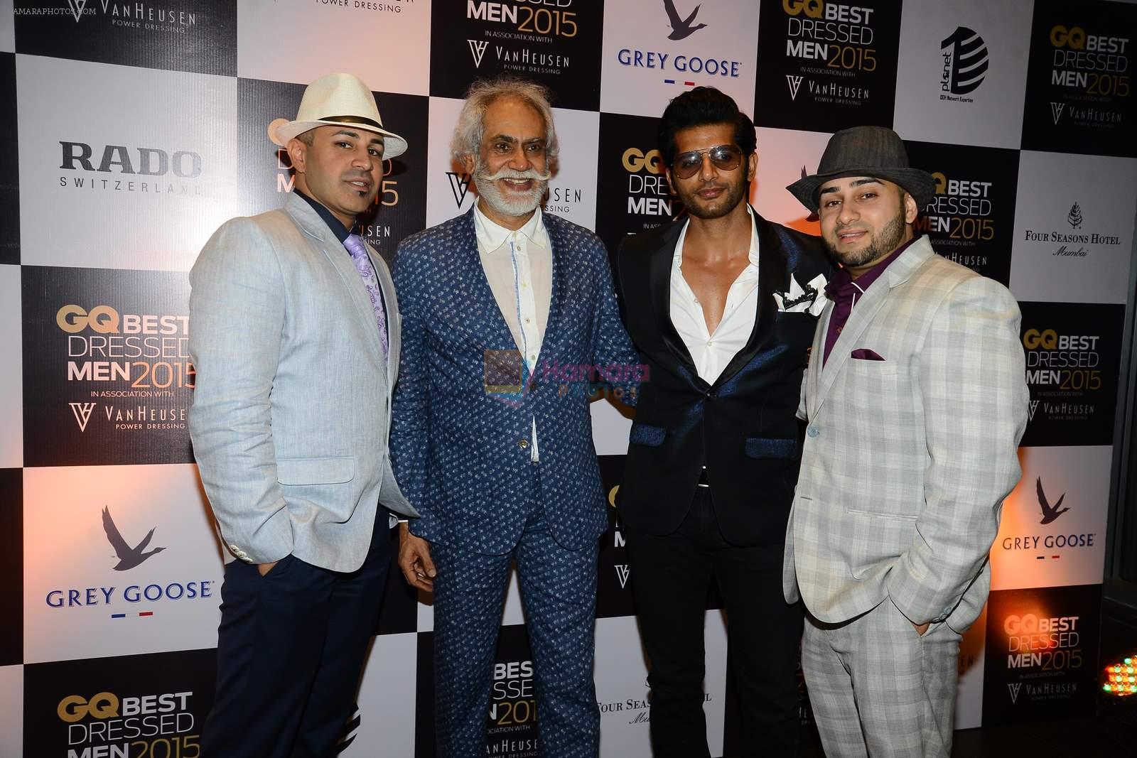 Karanvir Bohra at GQ Best-Dressed Men in India 2015 in Mumbai on 12th June 2015
