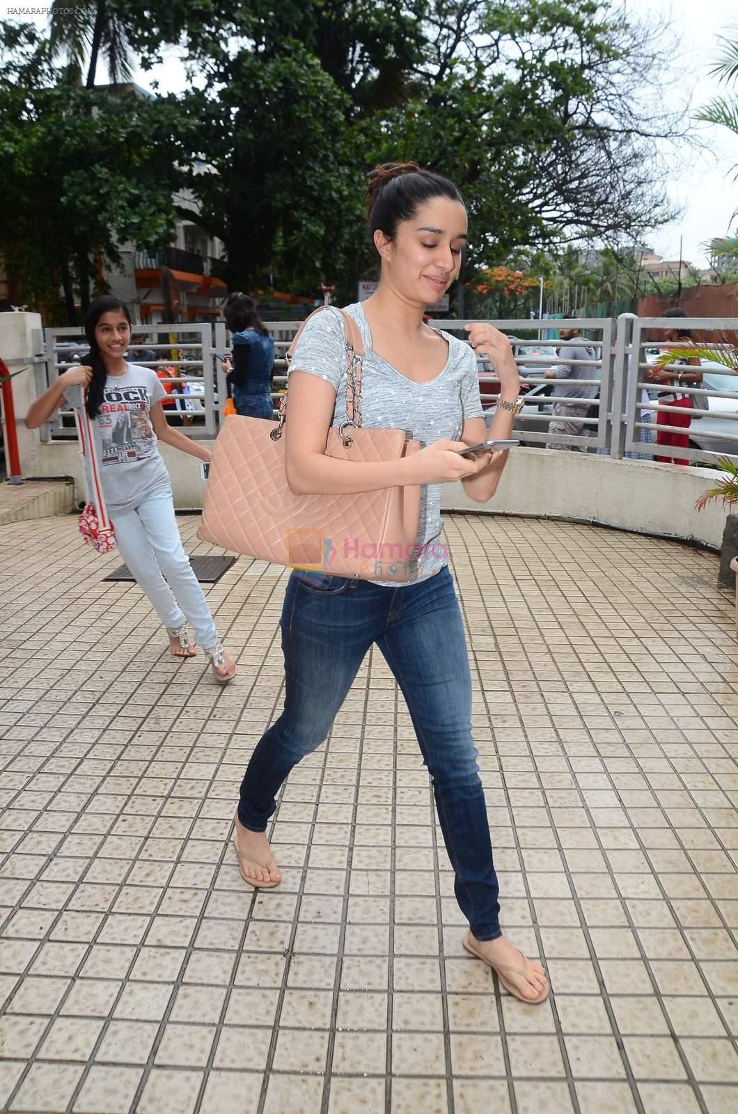 Shraddha Kapoor snapped with cousin Priyank on 14th June 2015