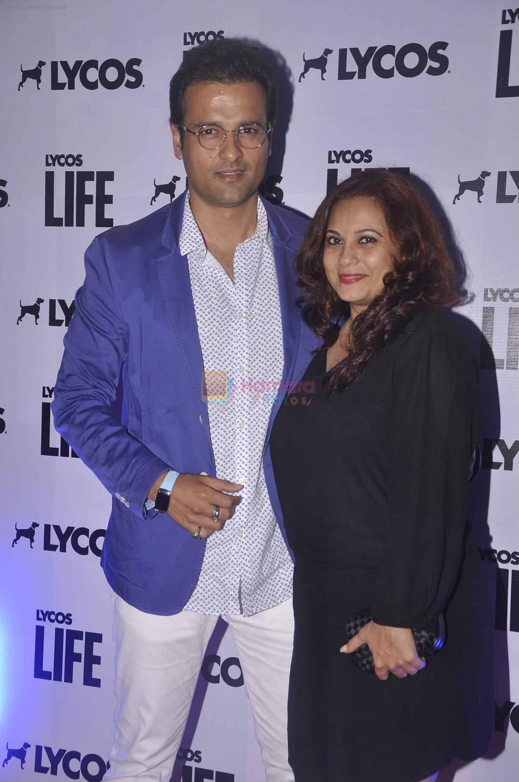 Rohit Roy, manasi Roy at Lycos Life Product presents Band From TV� Live In India in Blu Frog on 16th June 2015