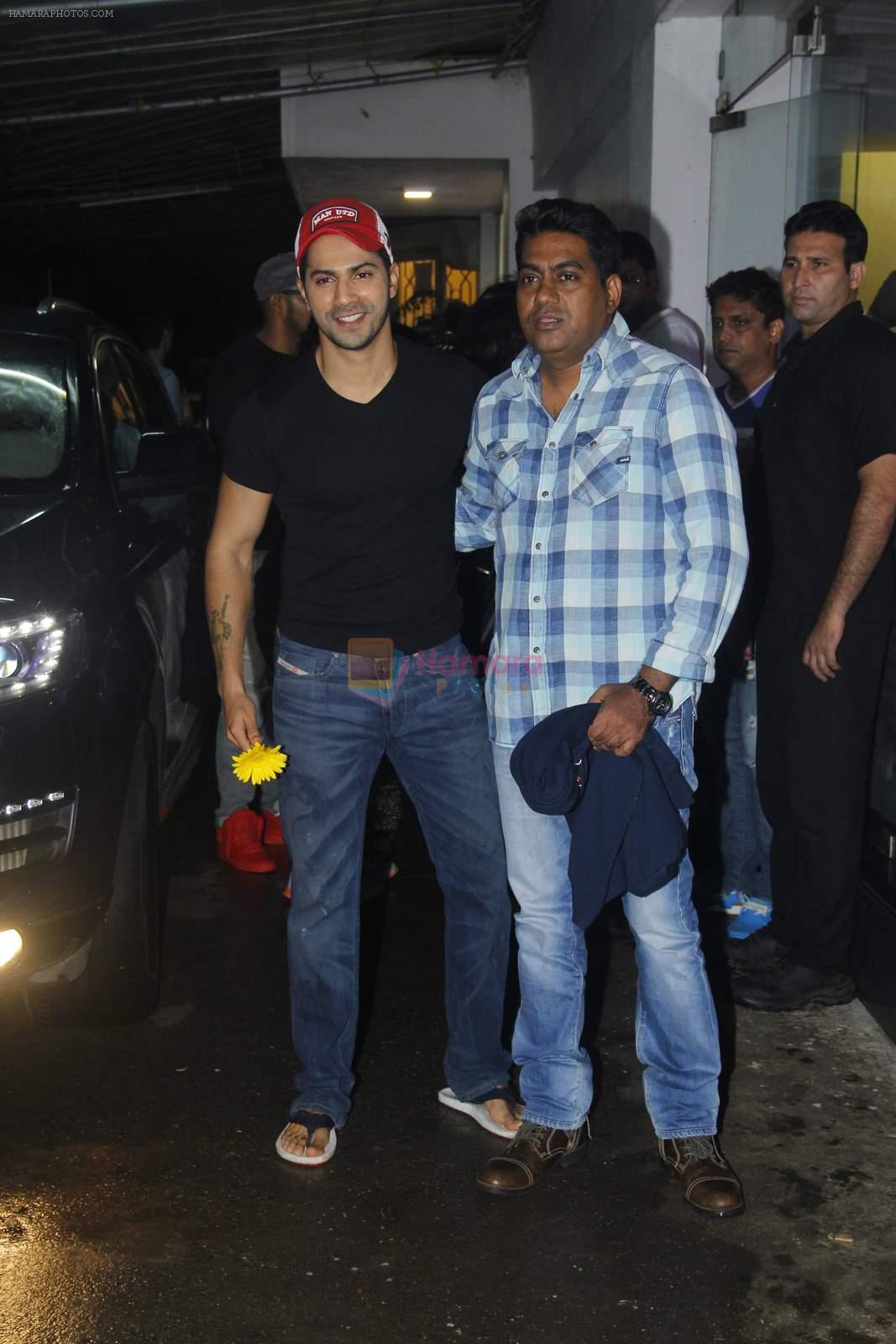 Varun Dhawan at ABCD 2 screening in Sunny Super Sound on 18th June 2015