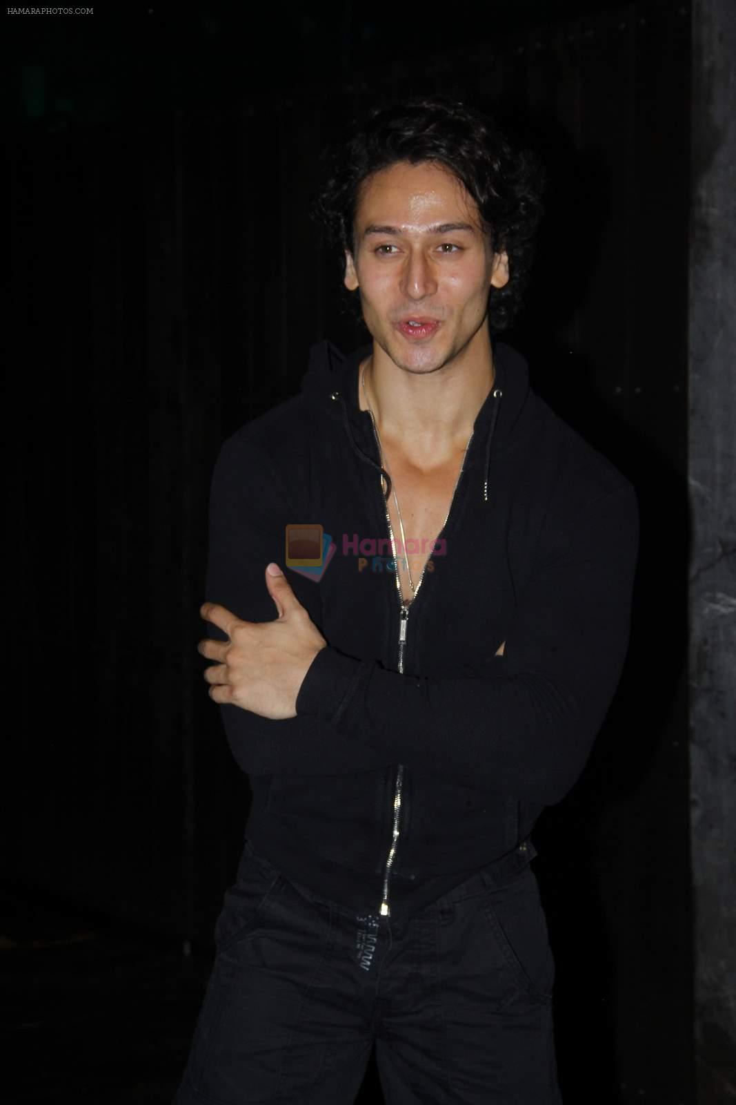 Tiger Shroff at ABCD 2 screening in Sunny Super Sound on 18th June 2015