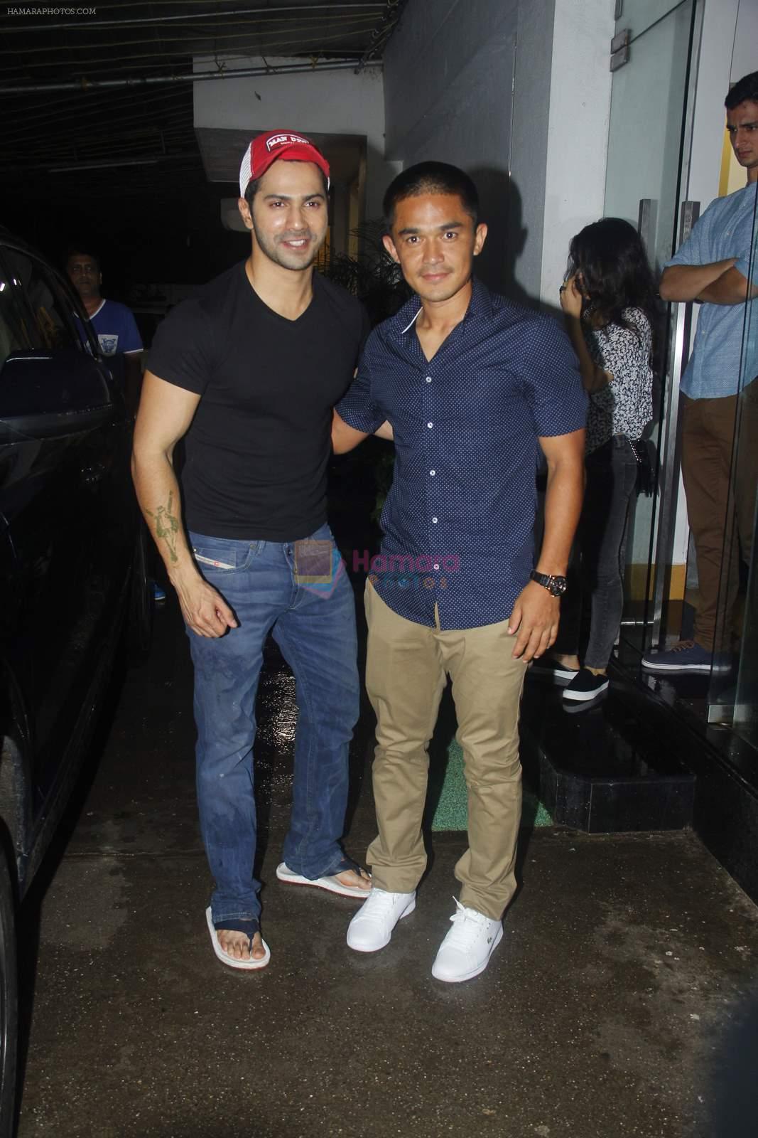 Varun Dhawan at ABCD 2 screening in Sunny Super Sound on 18th June 2015