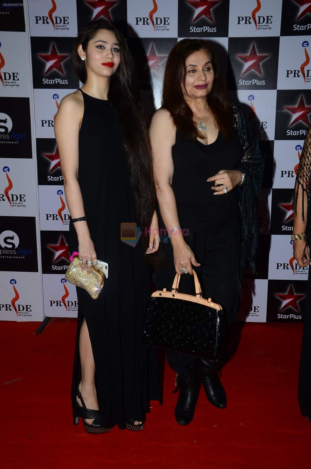 Salma Agha, Sasha Agha at Pride awards in Filmcity, Mumbai on 21st June 2015
