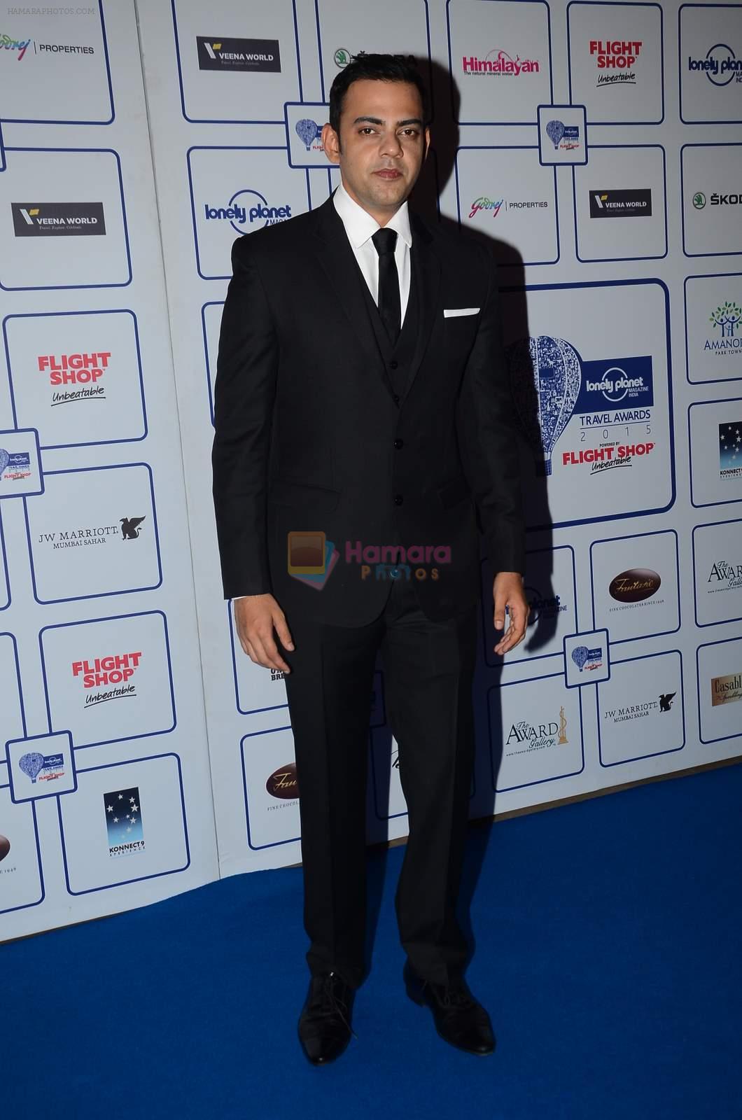 Cyrus Sahukar at Lonely Planet India Awards in J W Marriott on 22nd June 2015