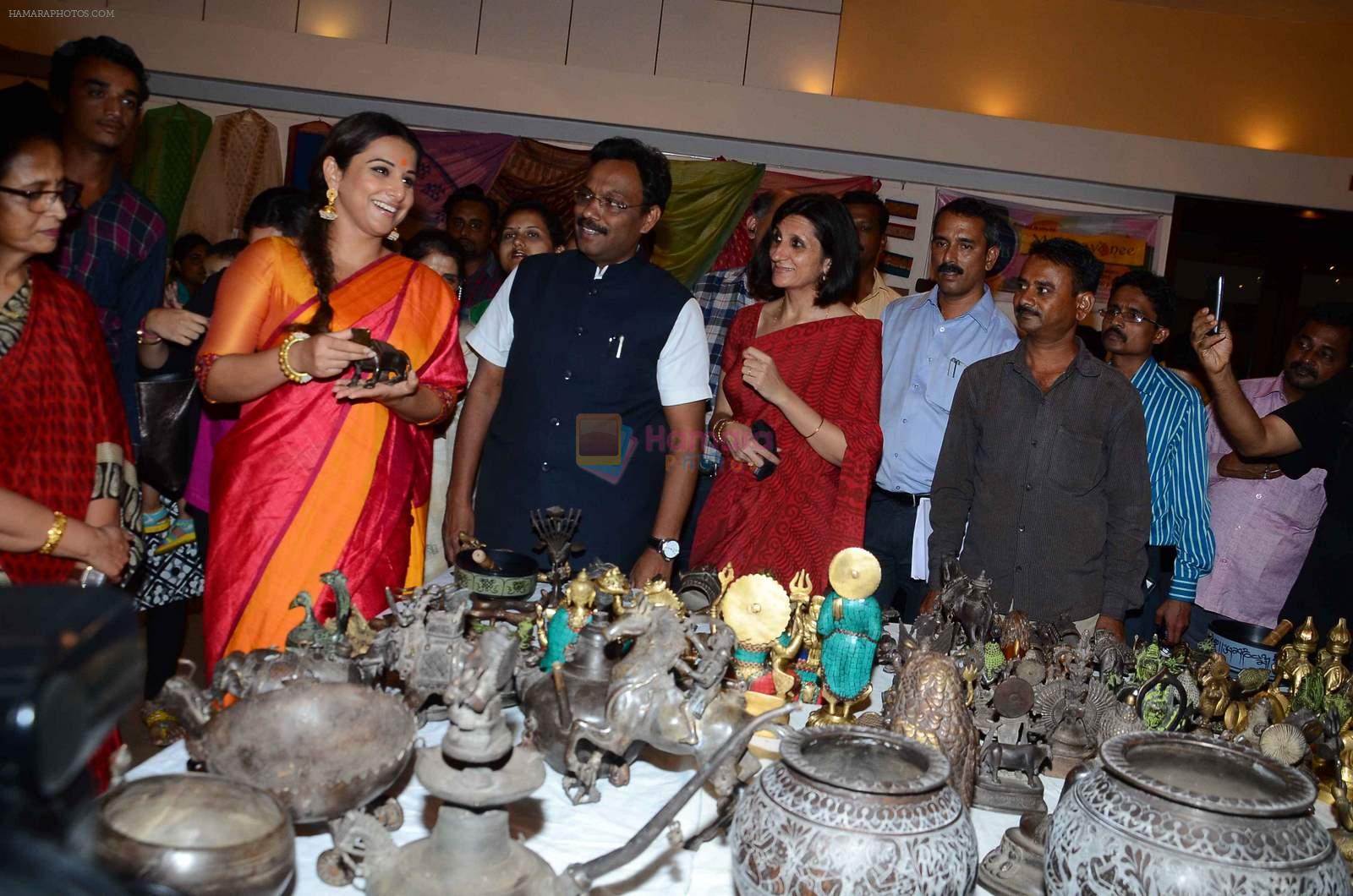 Vidya Balan inaugurates craft exhibition on 23rd June 2015