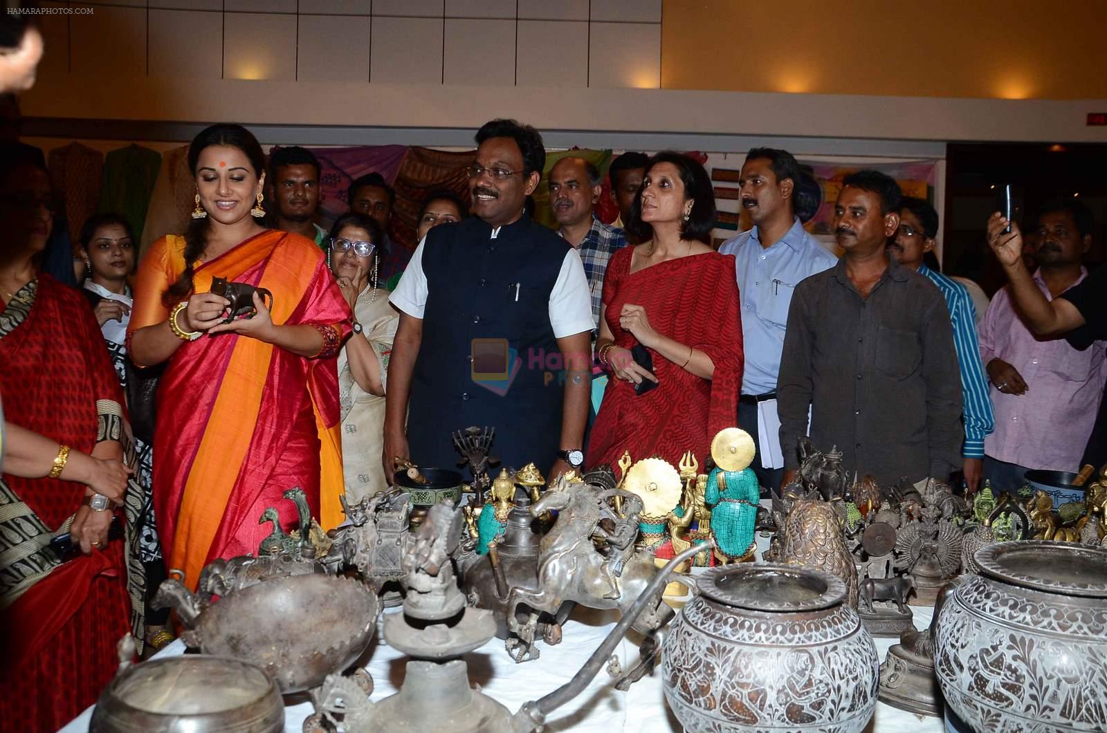 Vidya Balan inaugurates craft exhibition on 23rd June 2015