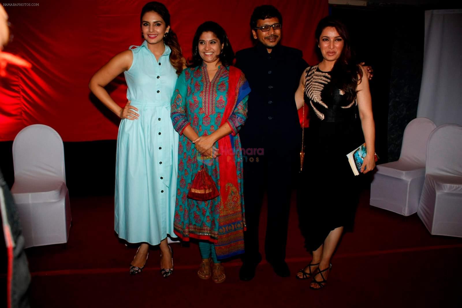 Huma Qureshi,Tisca Chopra, Renuka Shahane at Highway music launch in Mumbai on 25th June 2015