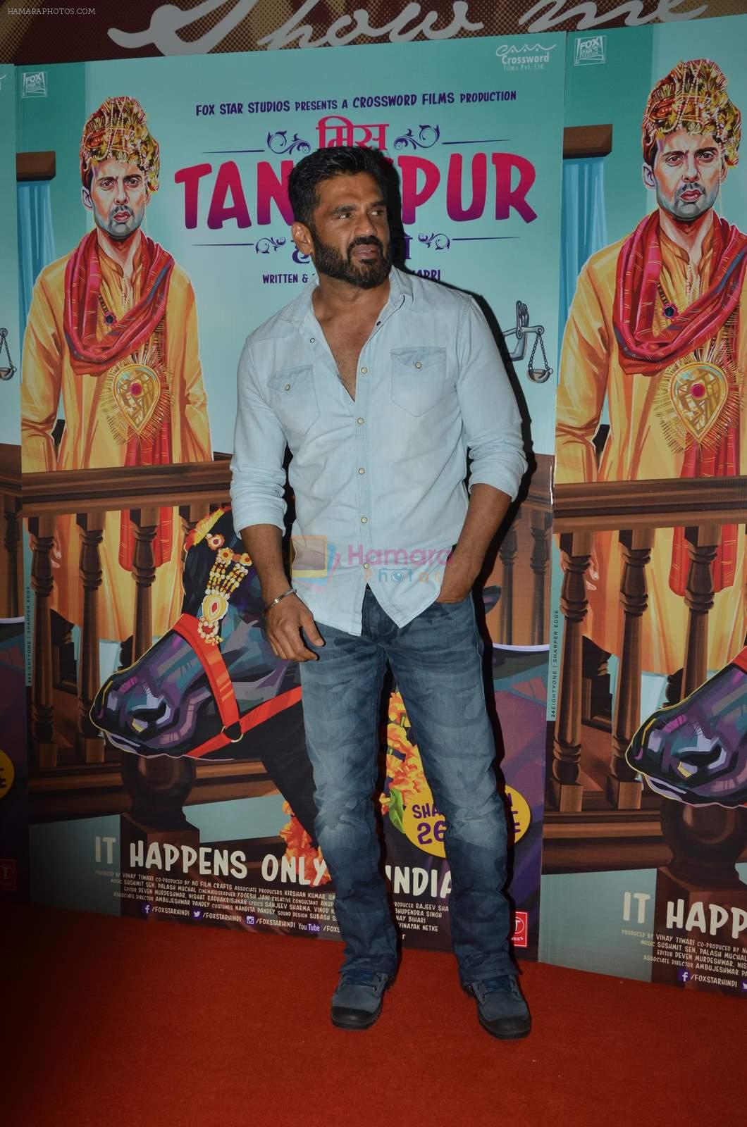 Sunil Shetty at Miss Tanakpur premiere in Mumbai on 25th June 2015
