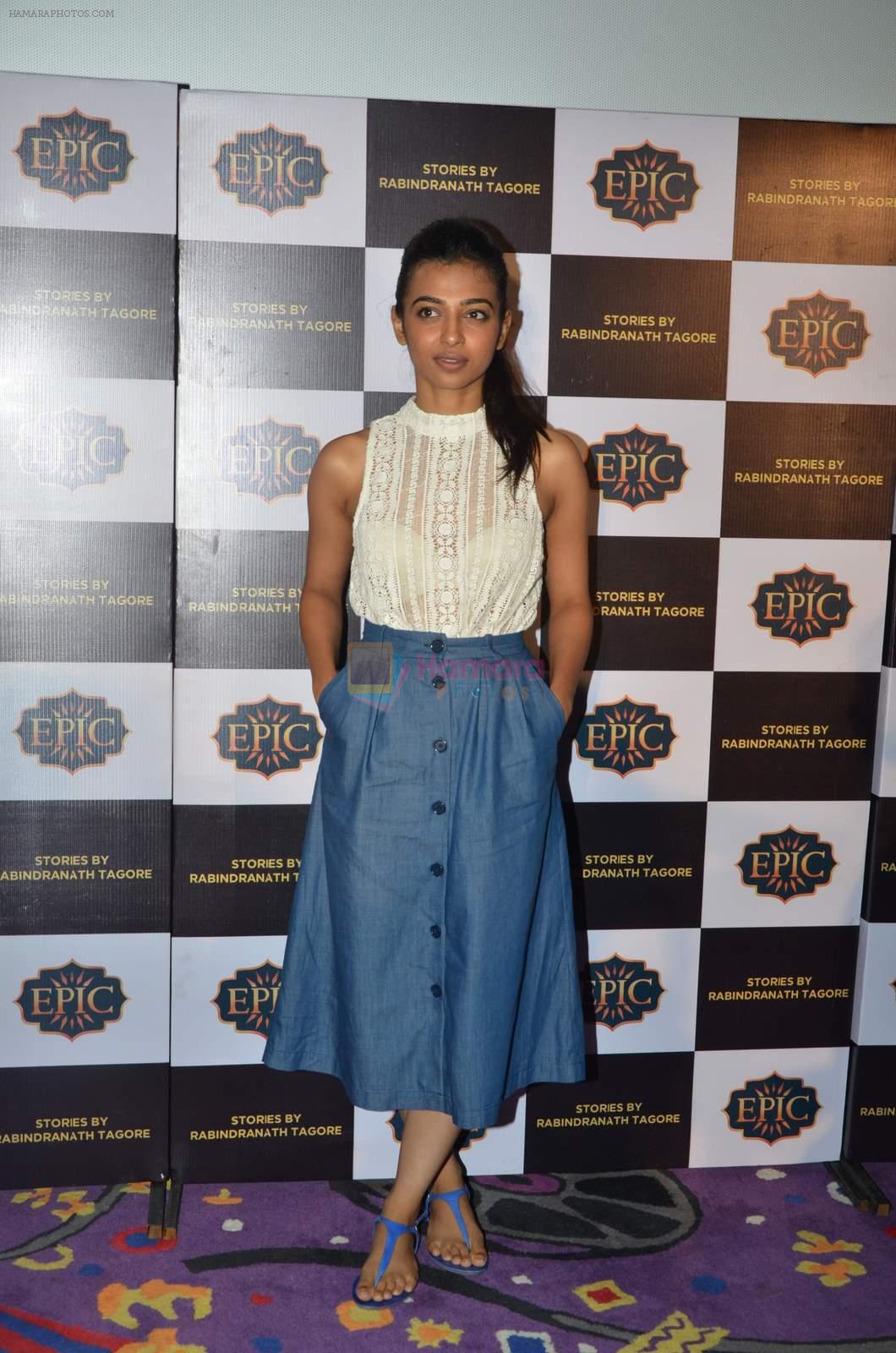 Radhika apte at Epic channel screening on Tagore on 25th June 2015