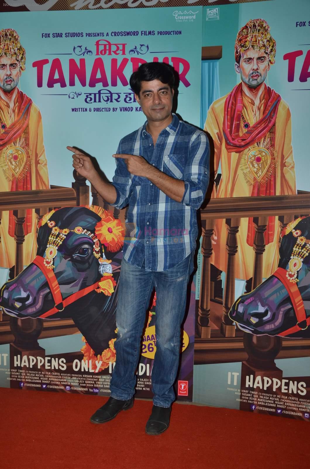 Sushant Singh at Miss Tanakpur premiere in Mumbai on 25th June 2015