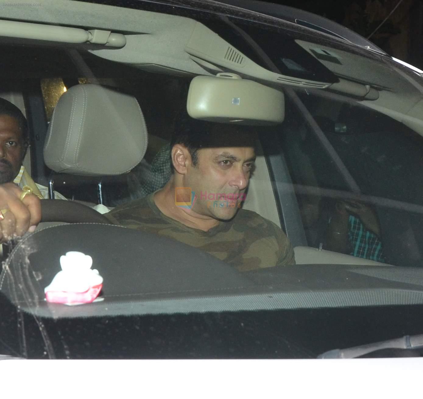 Salman Khan snapped at lightbox on 29th June 2015